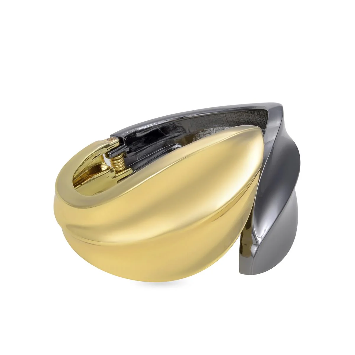 Brazalete Hamta acabado en Oro Amarillo de 18 Kts - Hamta AMARILLO - Image 3