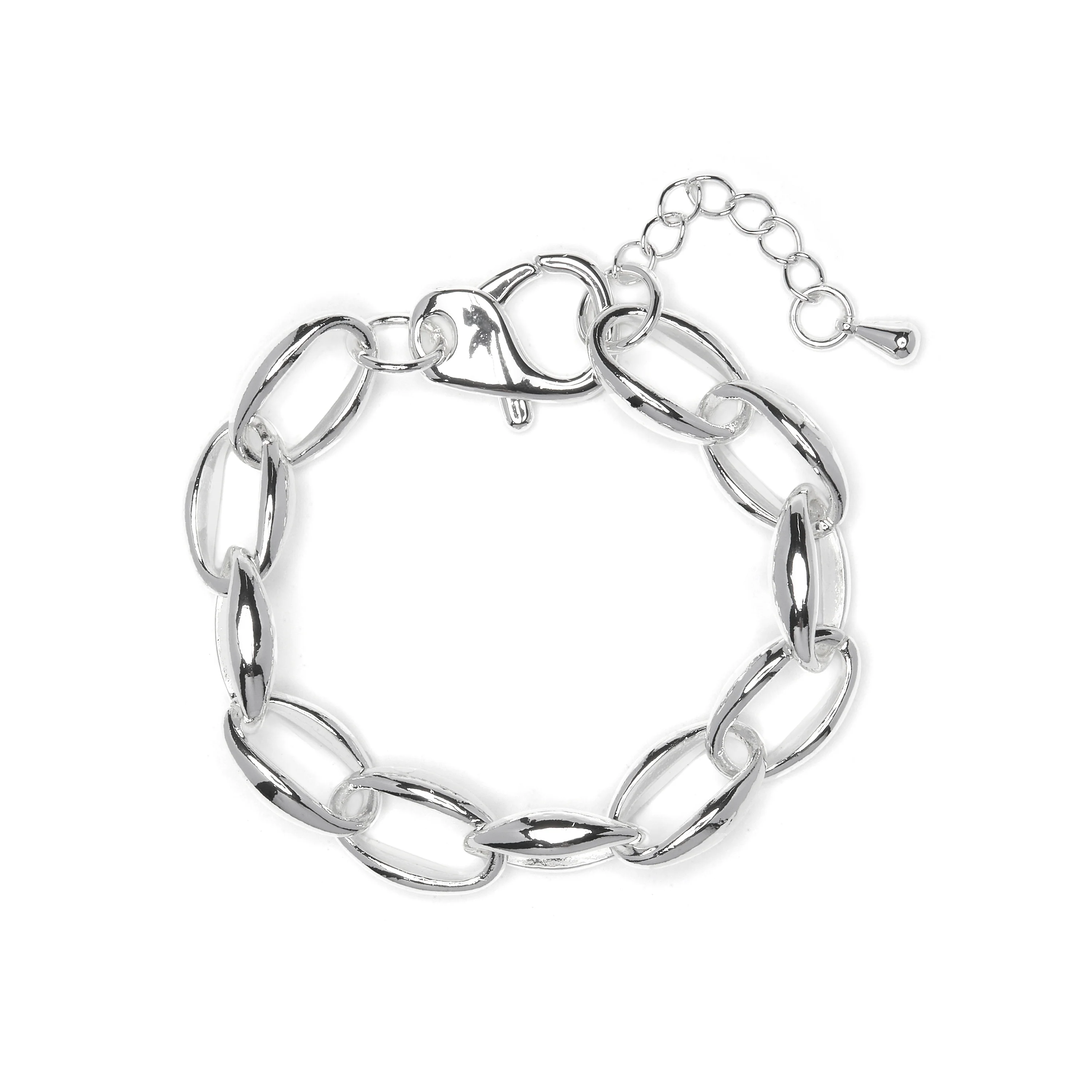 Pulsera acabado en rodio - Hande - Image 3