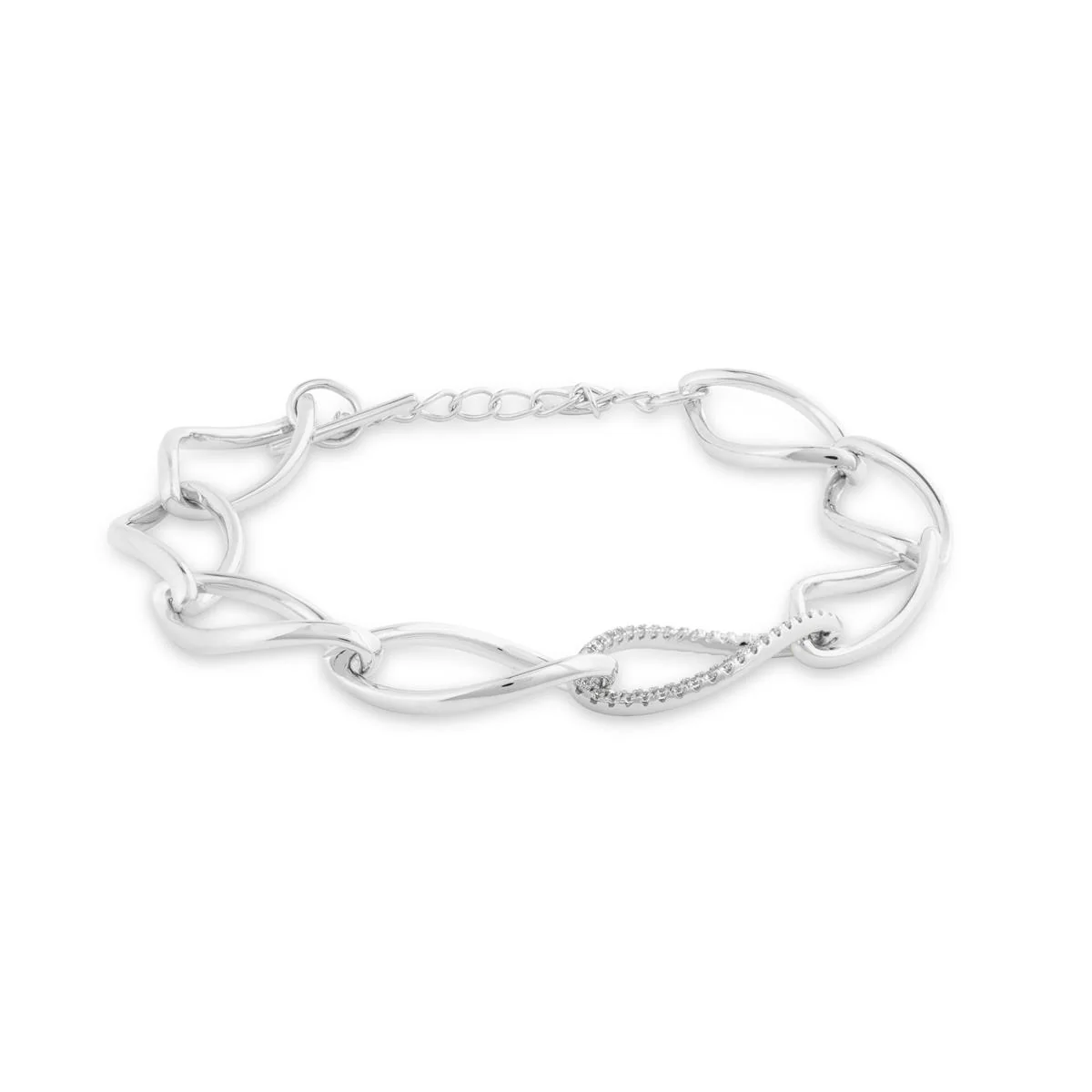 Pulsera Hatye Plata De Ley 925 - Hatye BLANCO