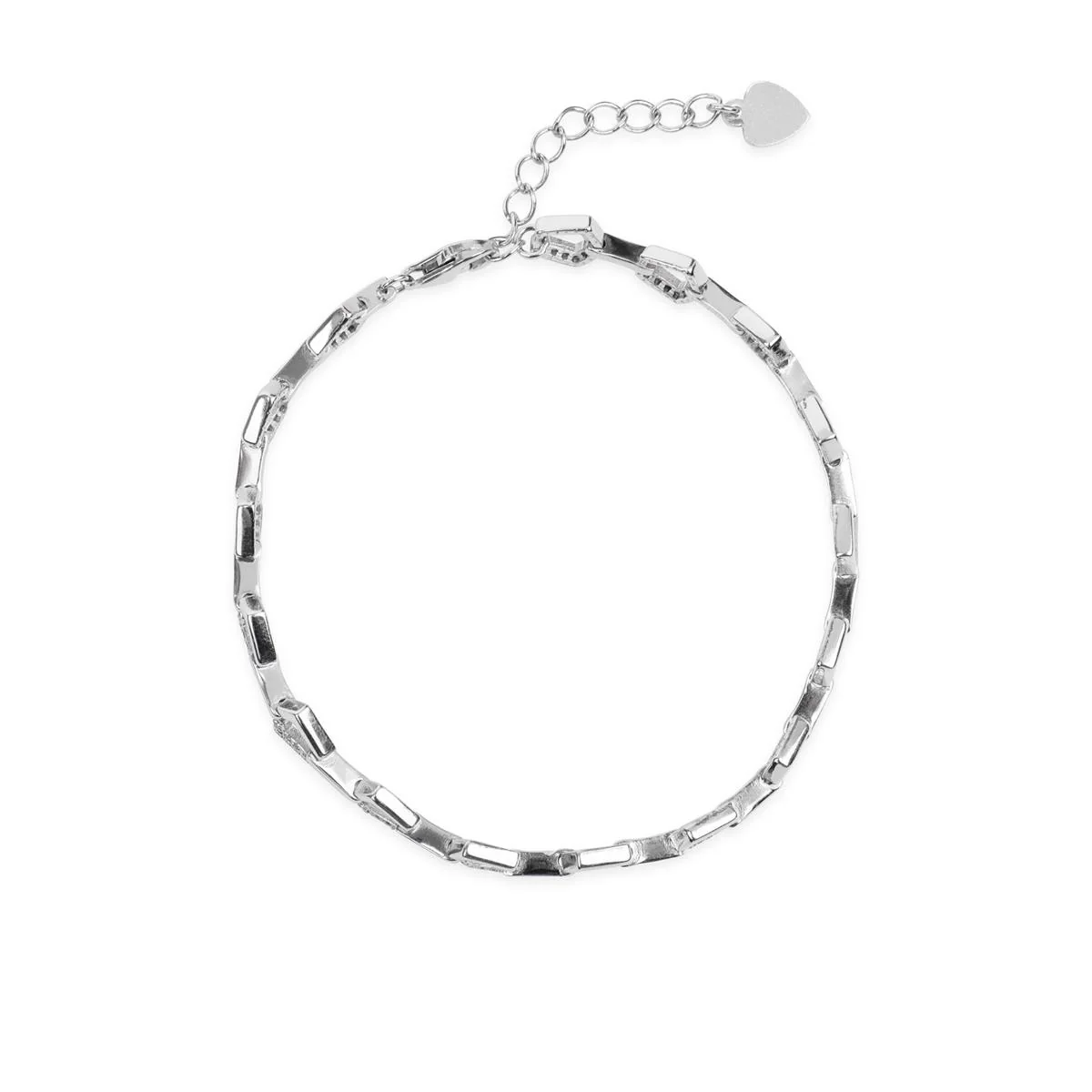 Pulsera Hayaz Plata De Ley 925 - Hayaz BLANCO - Image 2