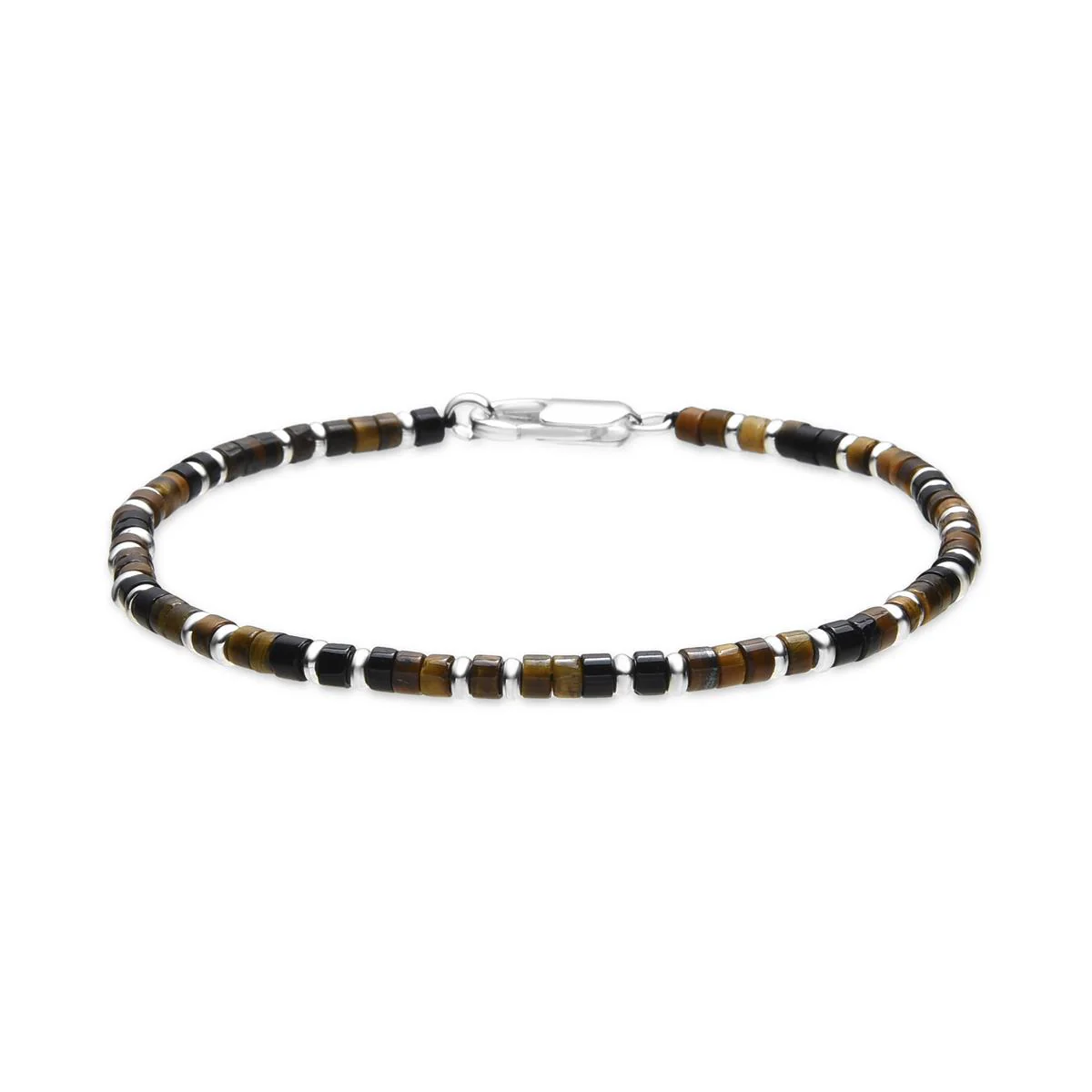 Pulsera Hayo acabado plata - Hayo MARRON