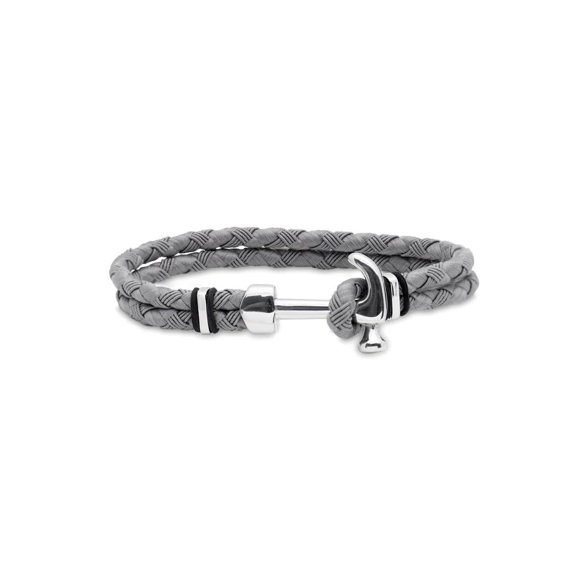 Pulsera Hesra acabado en Rodio - Hesra GRIS