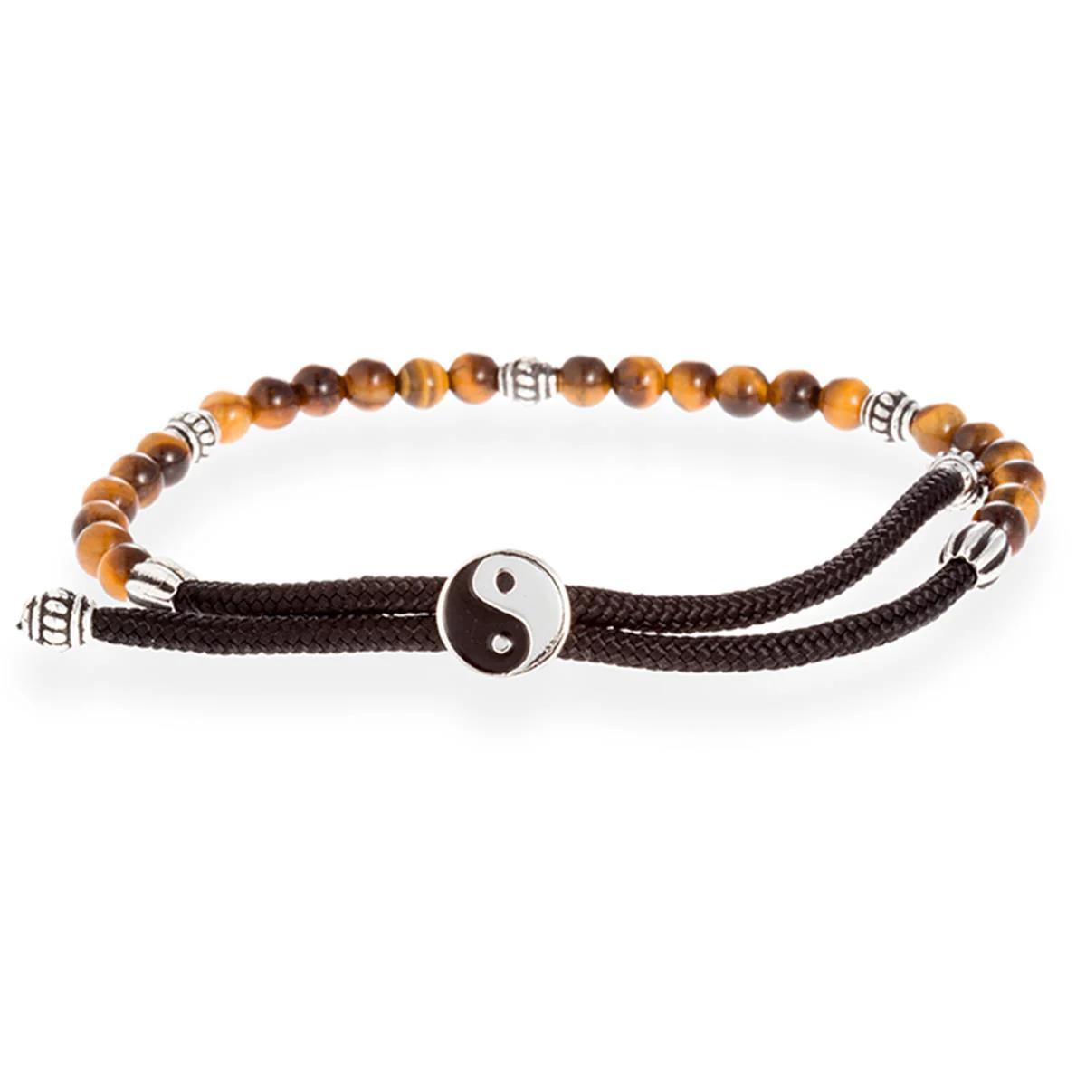 Pulsera Hoko acabado en Rodio - Hoko MARRON