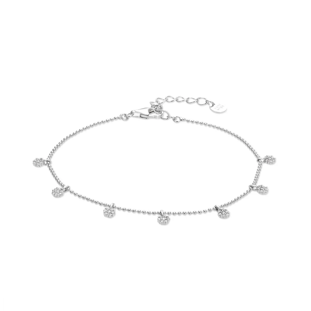 Pulsera Hudur Plata De Ley 925 - Hudur BLANCO