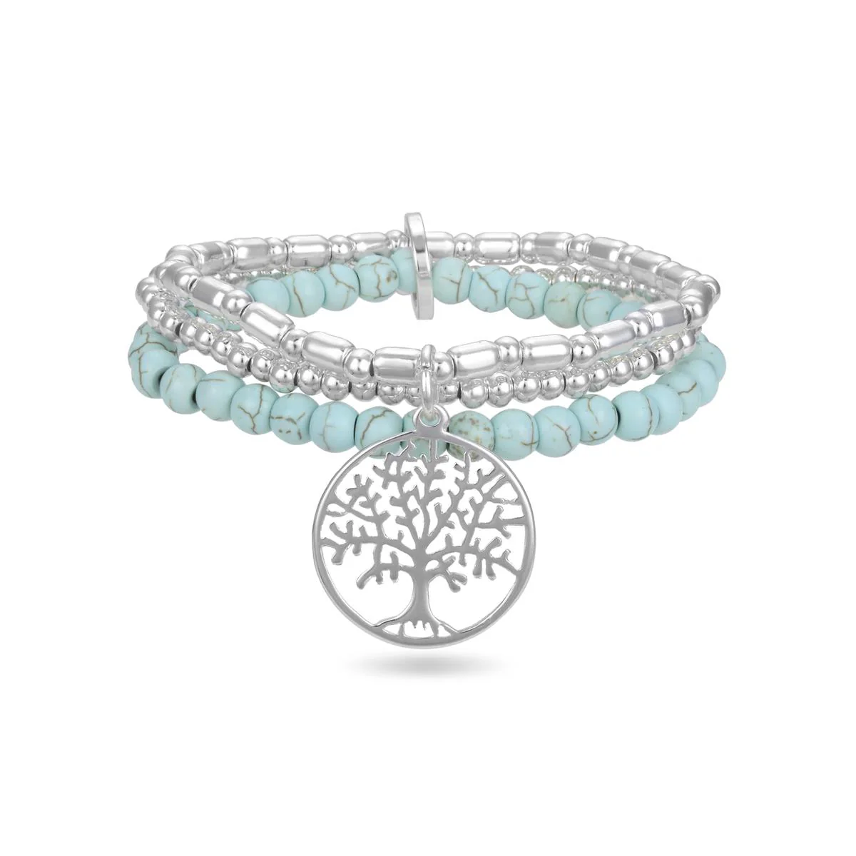 Pulsera Intza acabado en Rodio - Intza GRIS