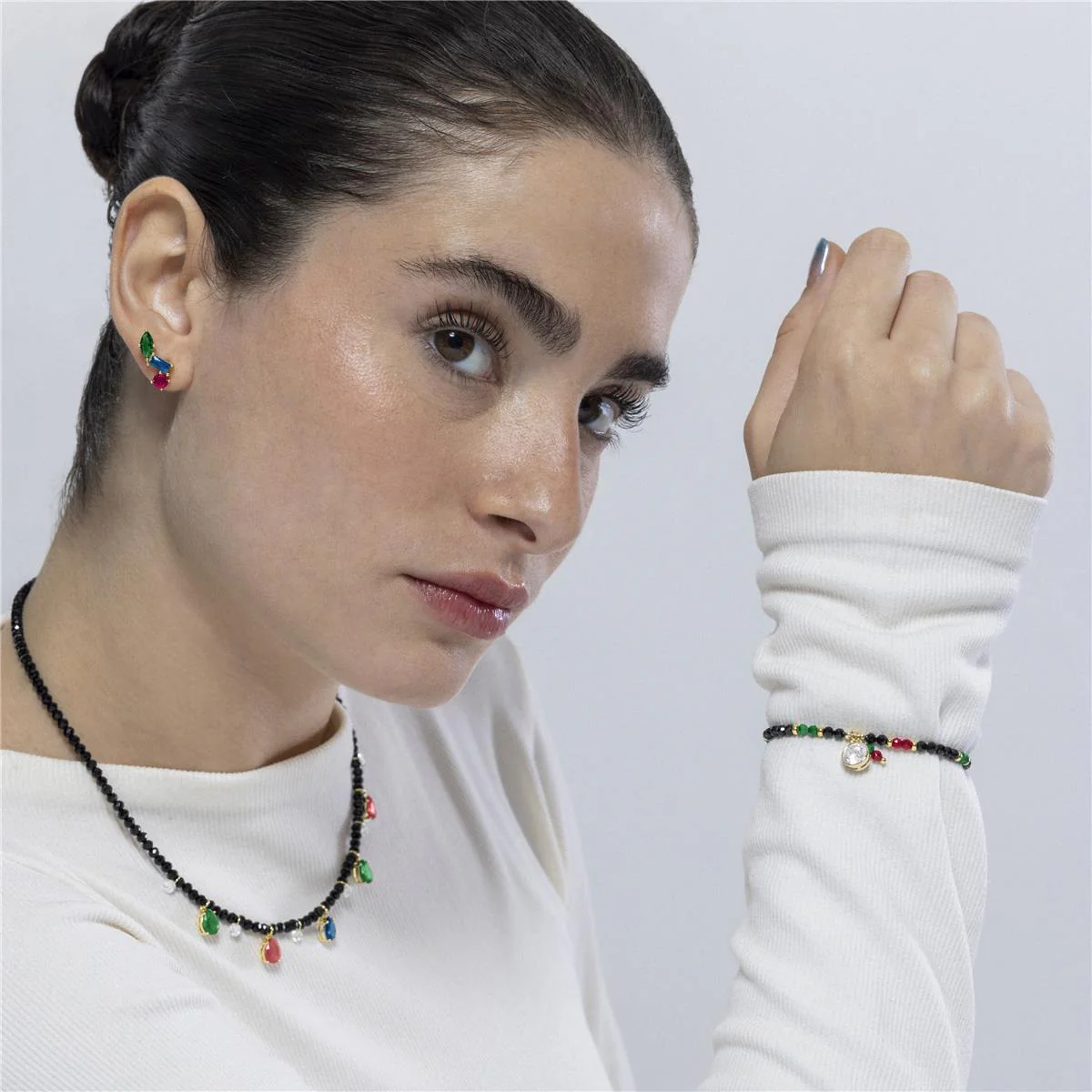 Pulsera Inwi Plata de Ley 925 - Inwi MULTICOLOR - Image 2