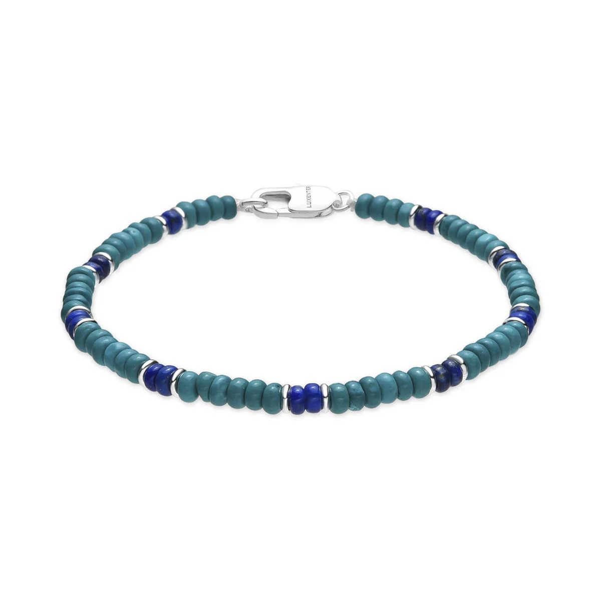 Pulsera Ipola acabado plata - Ipola AZUL
