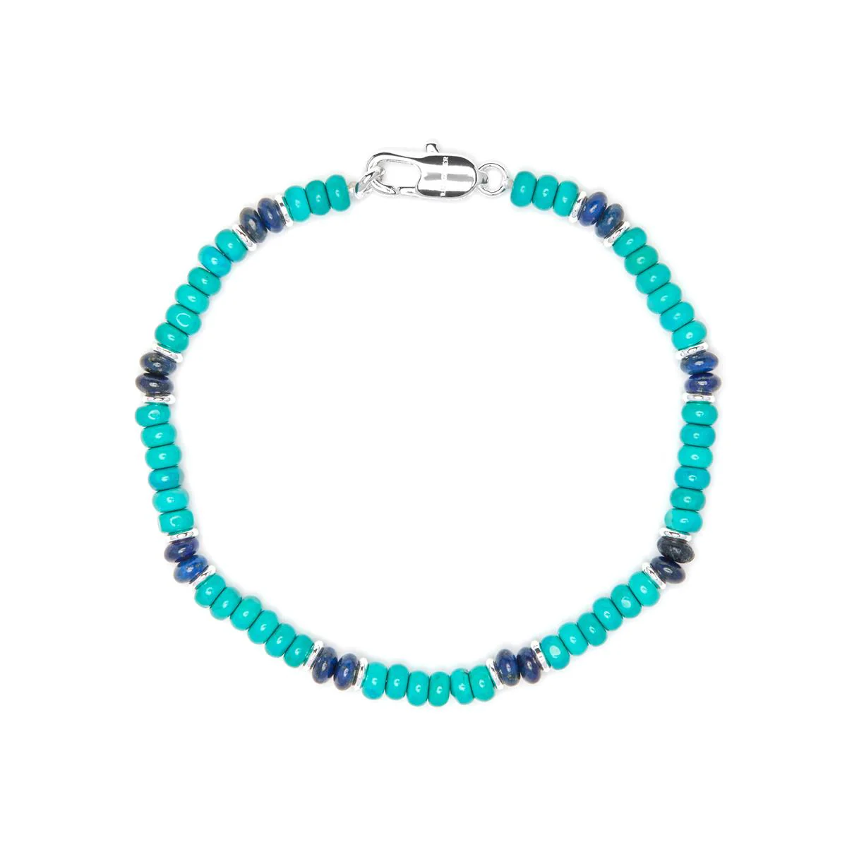 Pulsera Ipola acabado plata - Ipola AZUL - Image 2