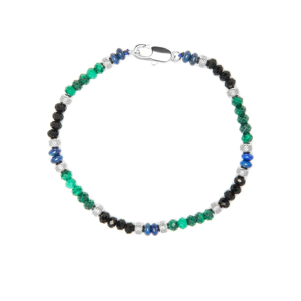 Pulsera Ipola acabado plata - Ipola VERDE - Image 2
