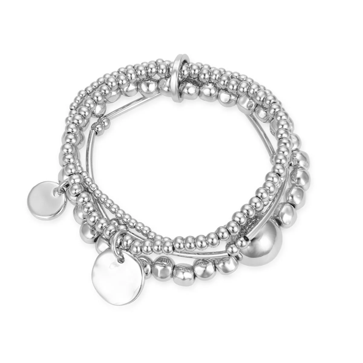 Pulsera Isna acabado en Rodio - Isna GRIS - Image 2
