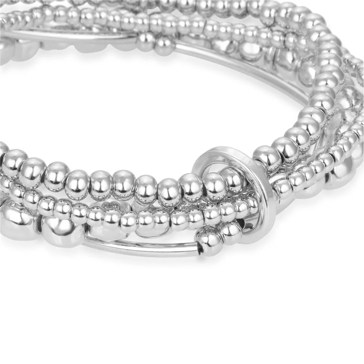 Pulsera Isna acabado en Rodio - Isna GRIS - Image 3