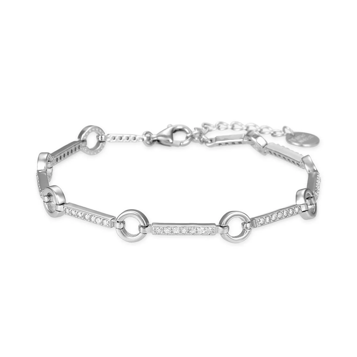Pulsera Izico Plata De Ley 925 - Izico BLANCO