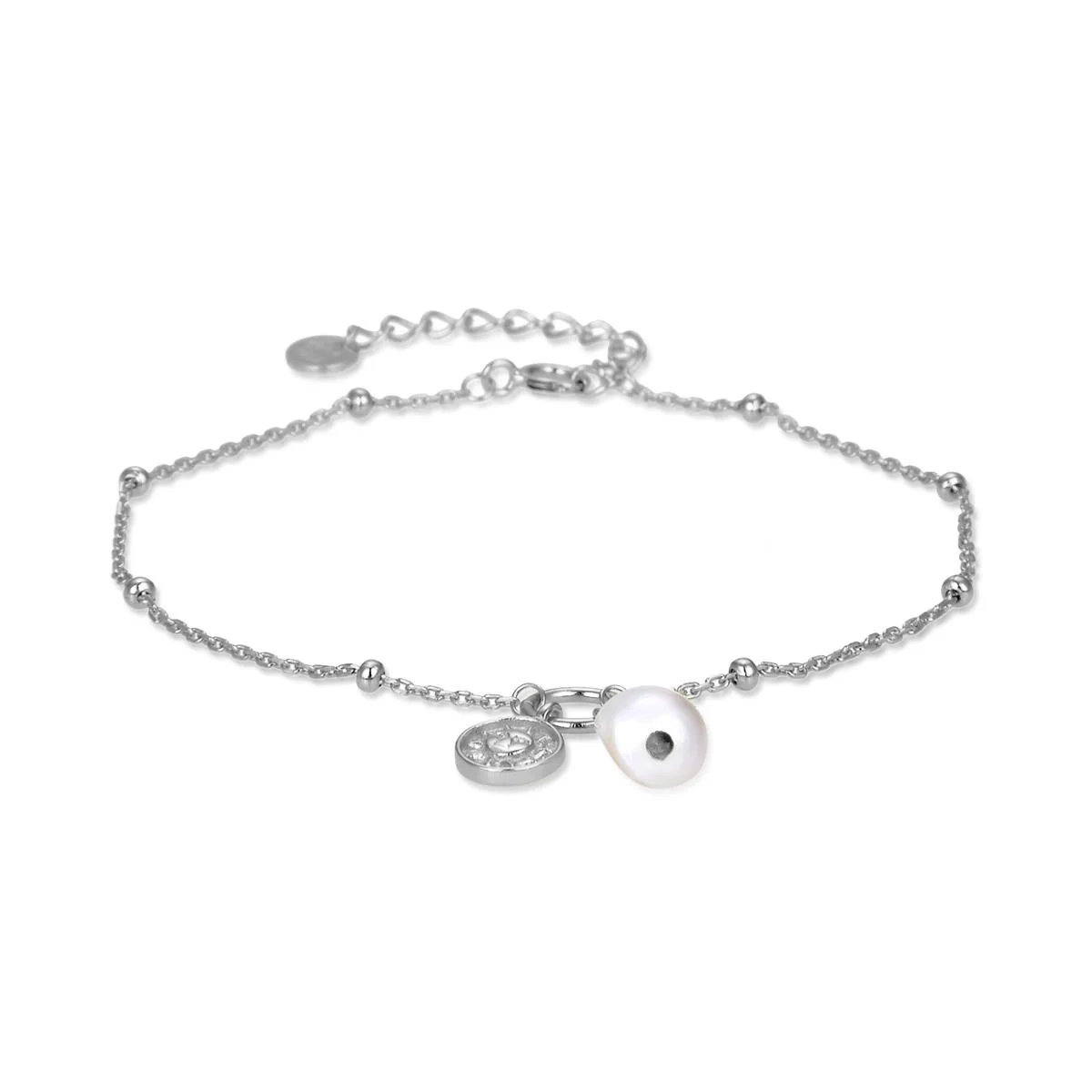 Pulsera Jafde Plata De Ley 925 - Jafde BLANCO