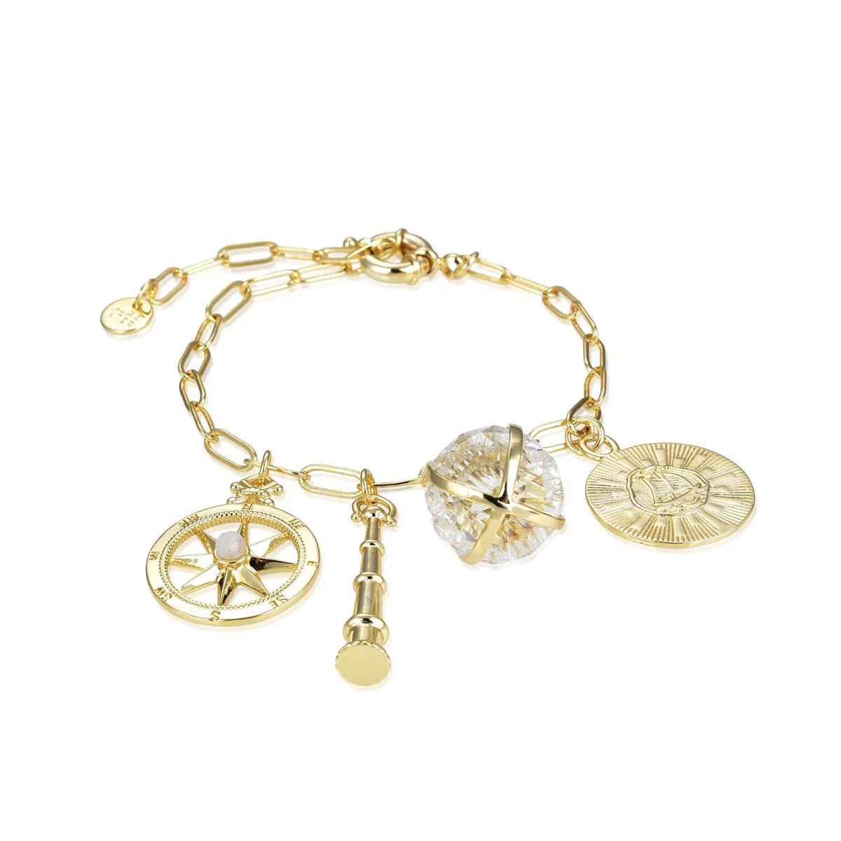 Pulsera Johnvo acabado en Oro Amarillo de 18 Kts - Johnvo AMARILLO