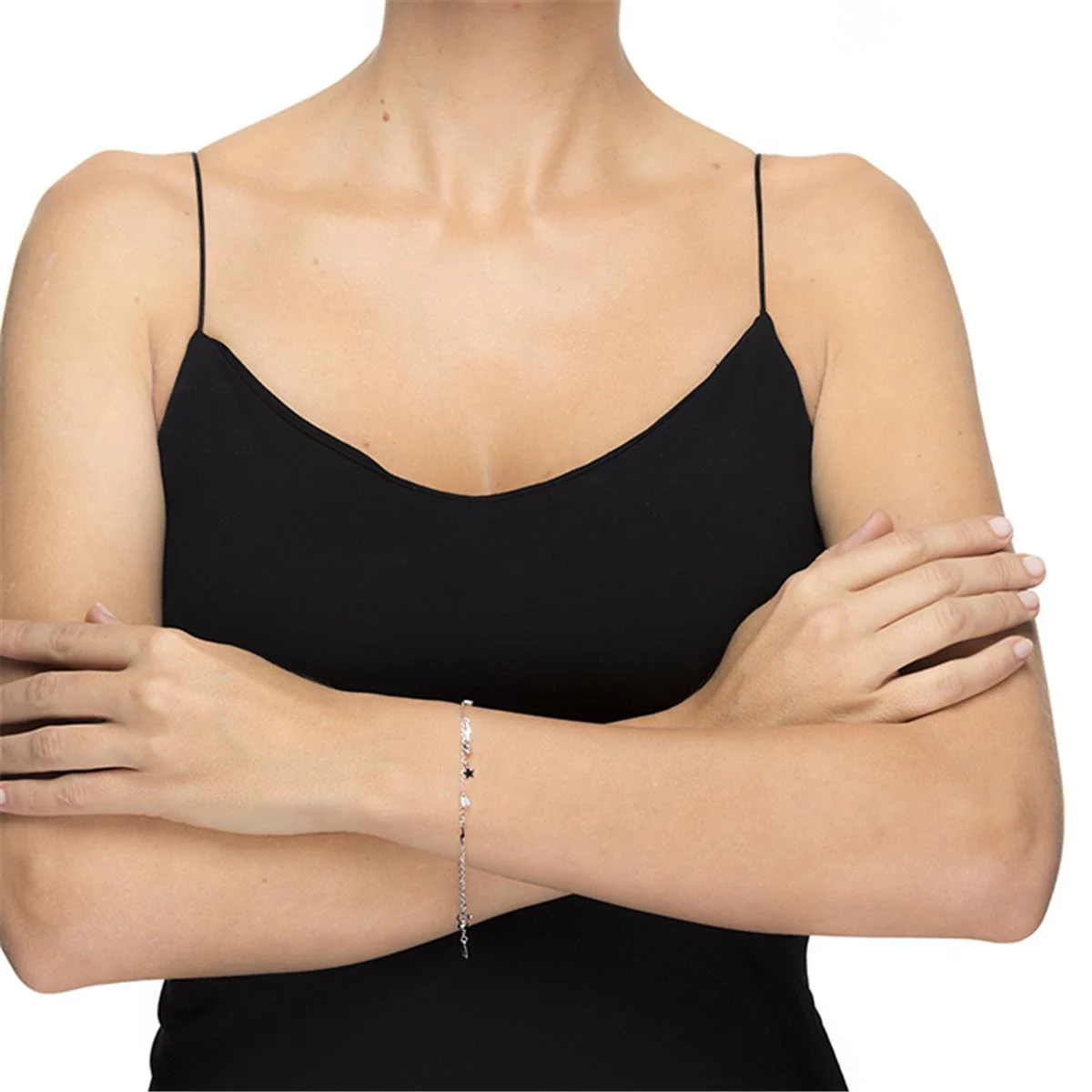 Pulsera Karo Plata De Ley 925 - Karo BLANCO - Image 2