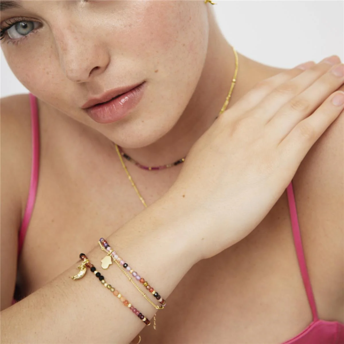 Pulsera Kebak acabado en Oro Amarillo de 18 Kts - Kebak MULTICOLOR - Image 2