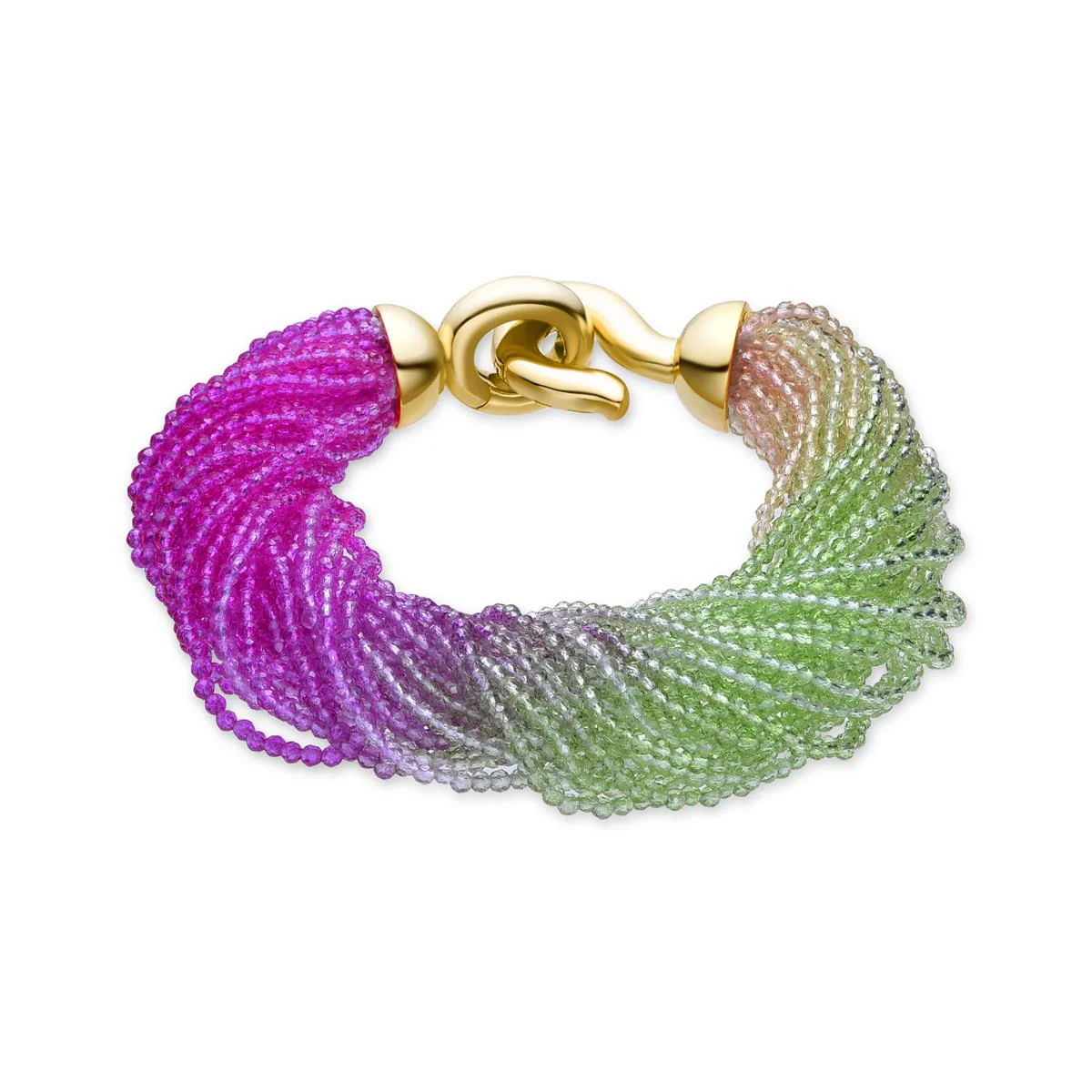 Pulsera Kibak acabado oro 18k - Kibak MULTICOLOR