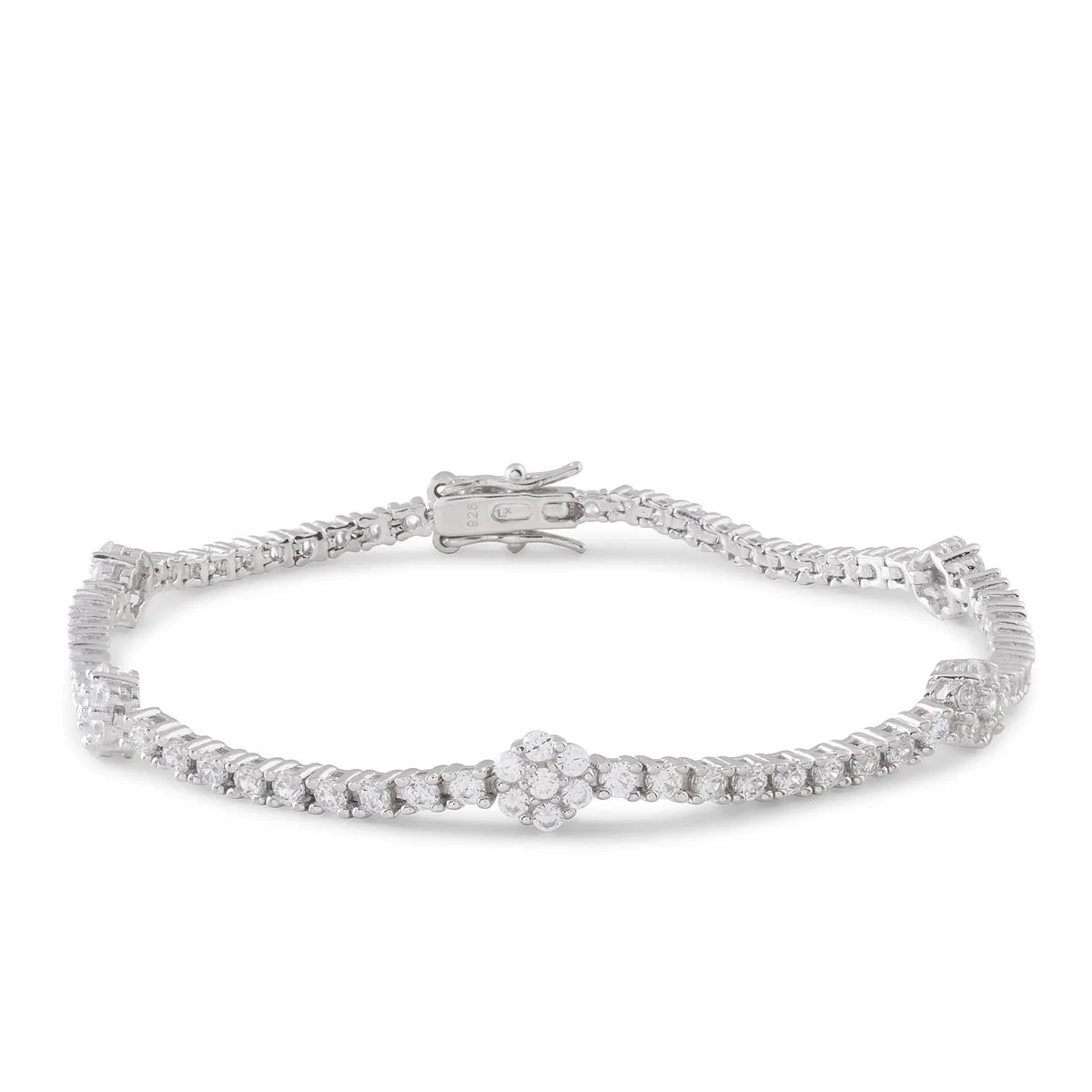 Pulsera Kimea Plata De Ley 925 - Kimea BLANCO