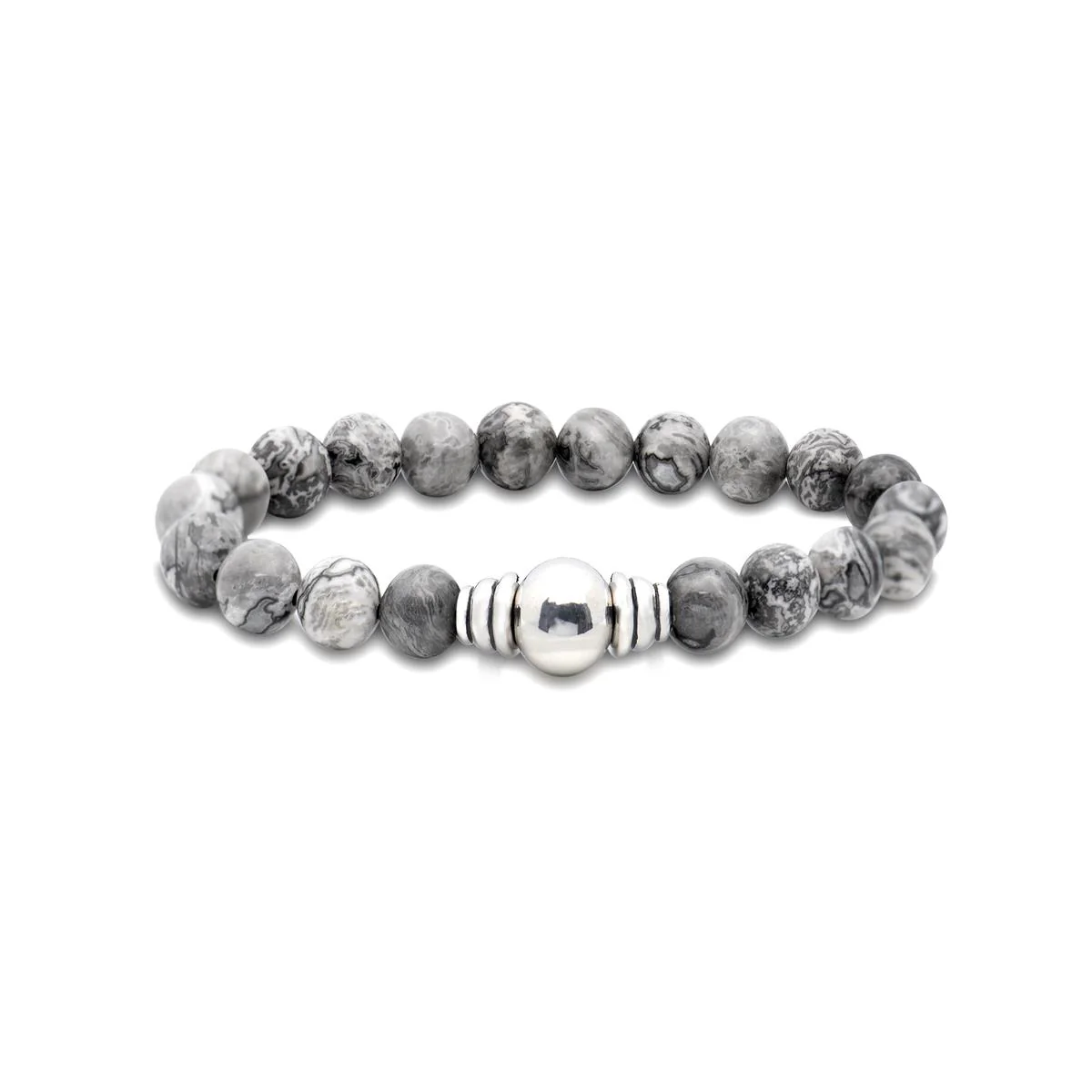 Pulsera Lahal acabado en Rodio - Lahal GRIS