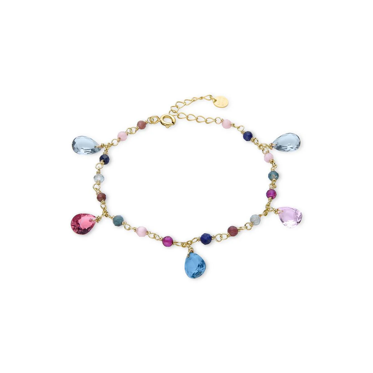 Pulsera Layky Plata De Ley 925 - Layky AZUL