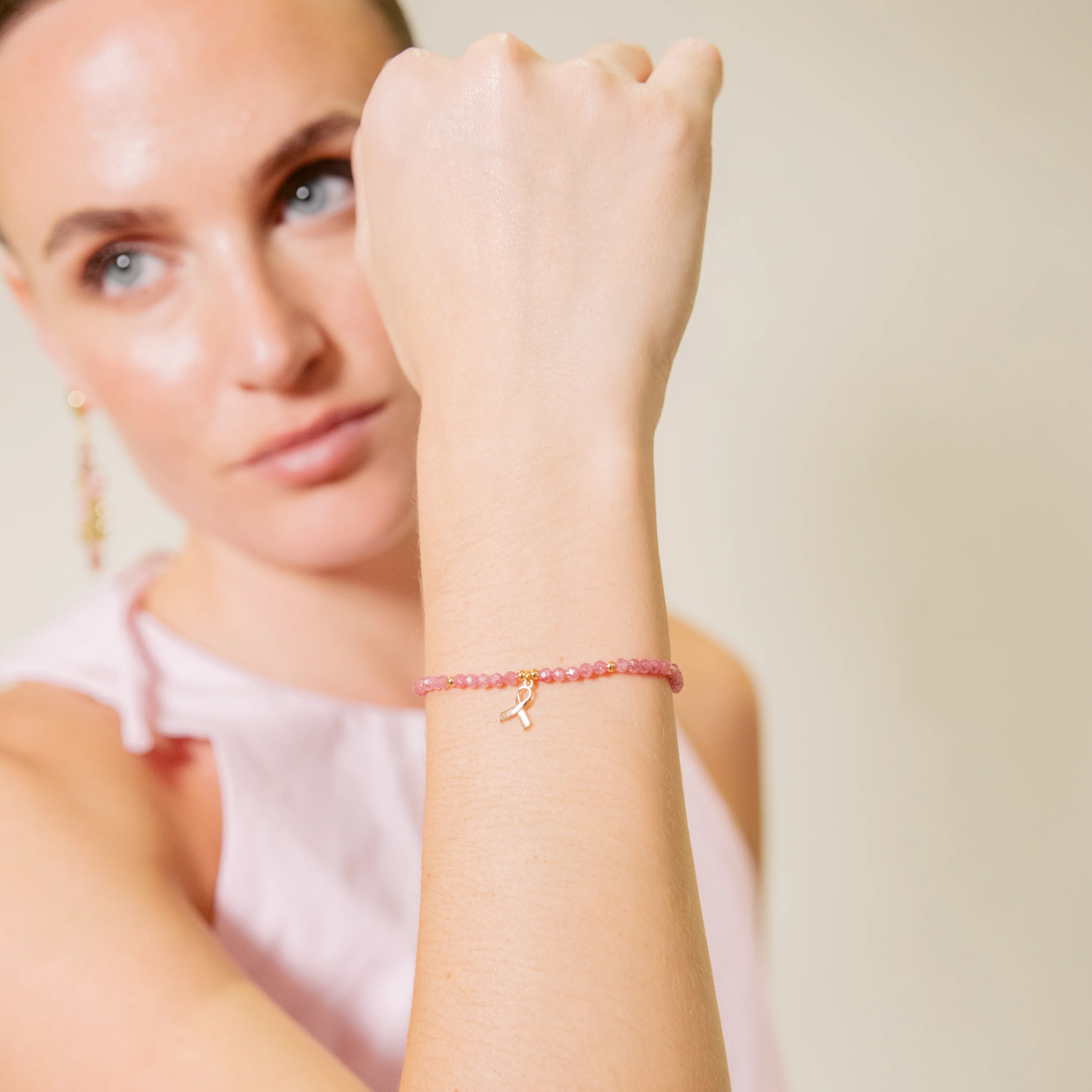Pulsera Lazo acabado oro rosa 18k - Image 6