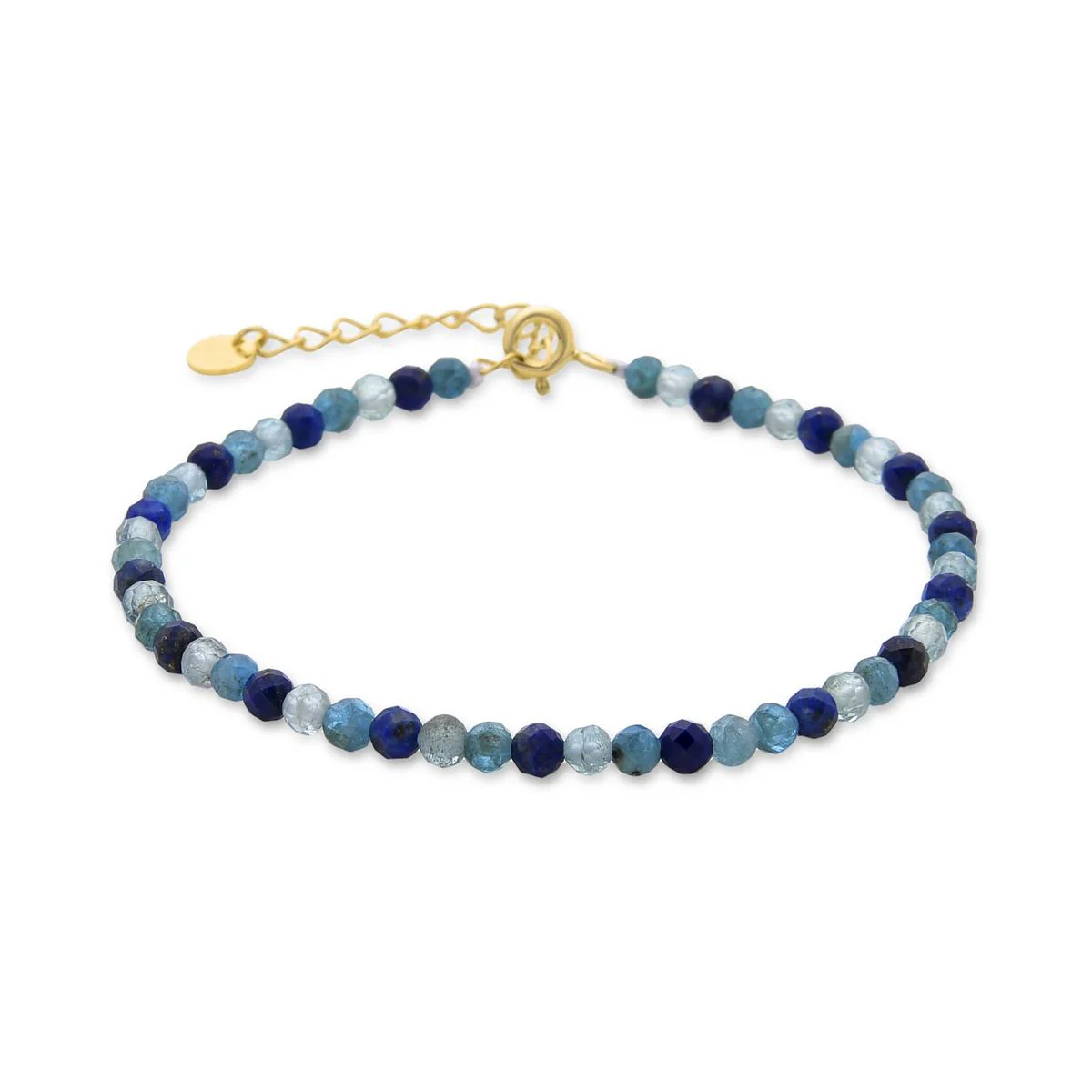 Pulsera Lazum Plata de Ley 925 - Lazum AZUL