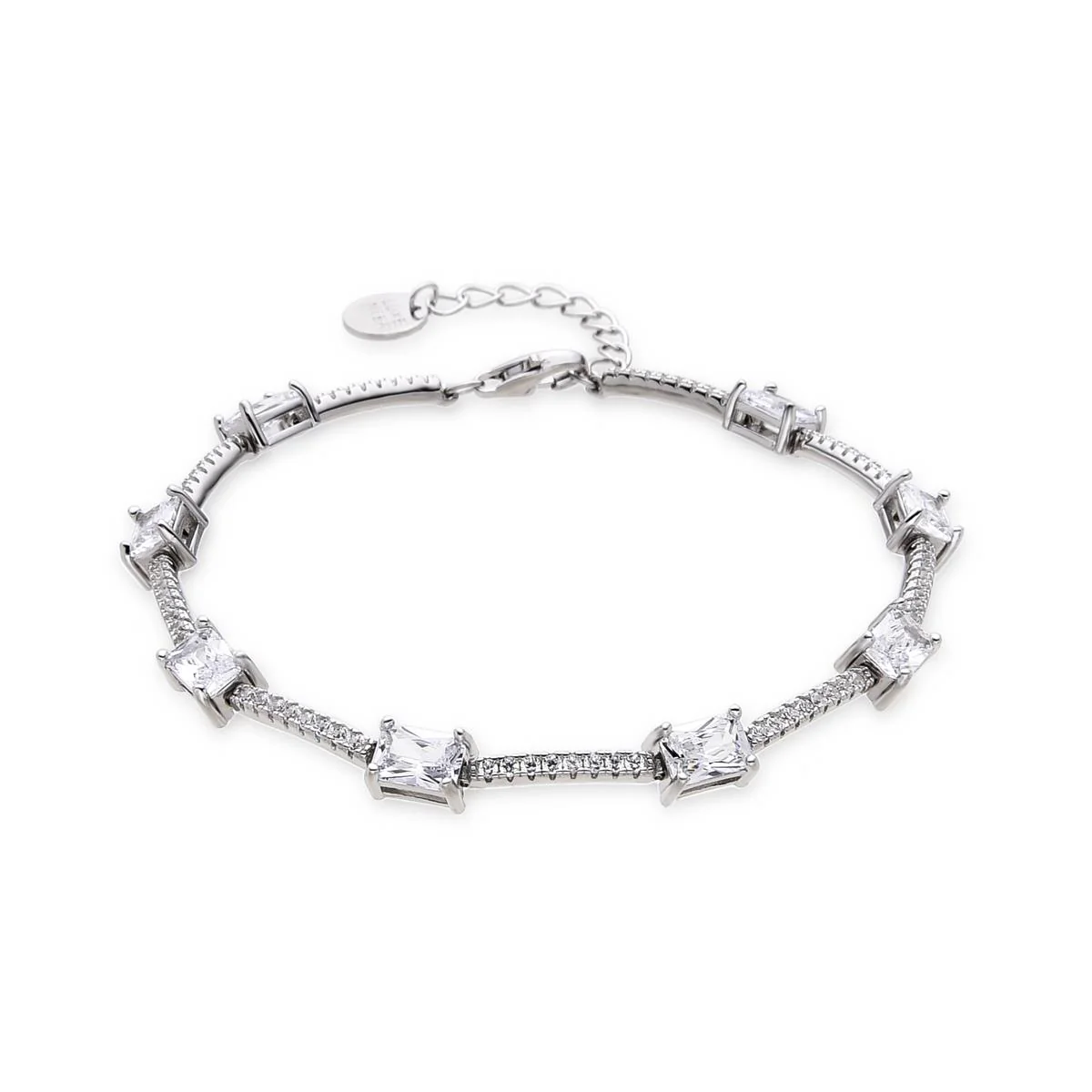 Pulsera Lekal Plata de Ley 925 - Lekal BLANCO