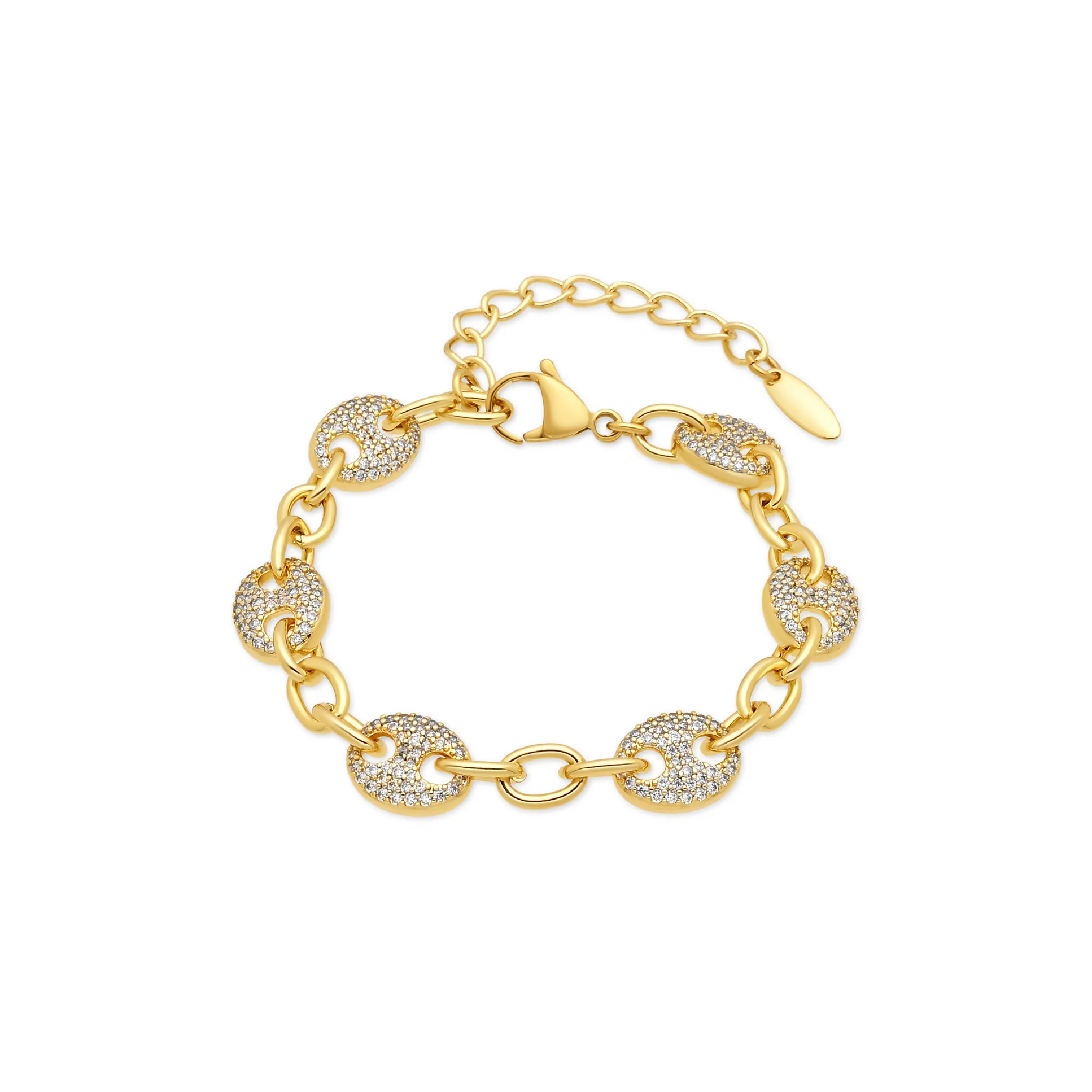 Pulsera Lilen acabado oro amarillo 18k - Lilen
