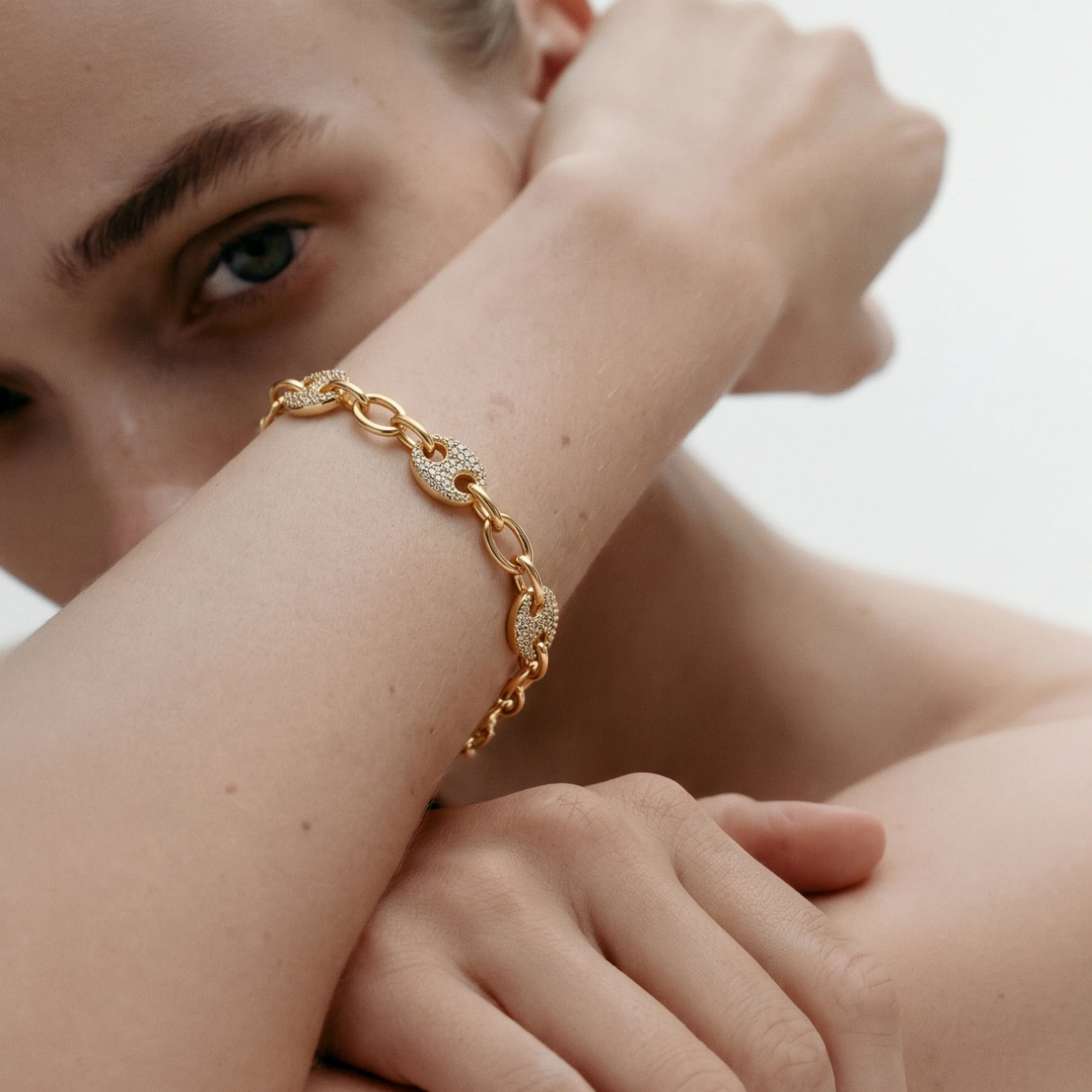 Pulsera Lilen acabado oro amarillo 18k - Lilen - Image 2