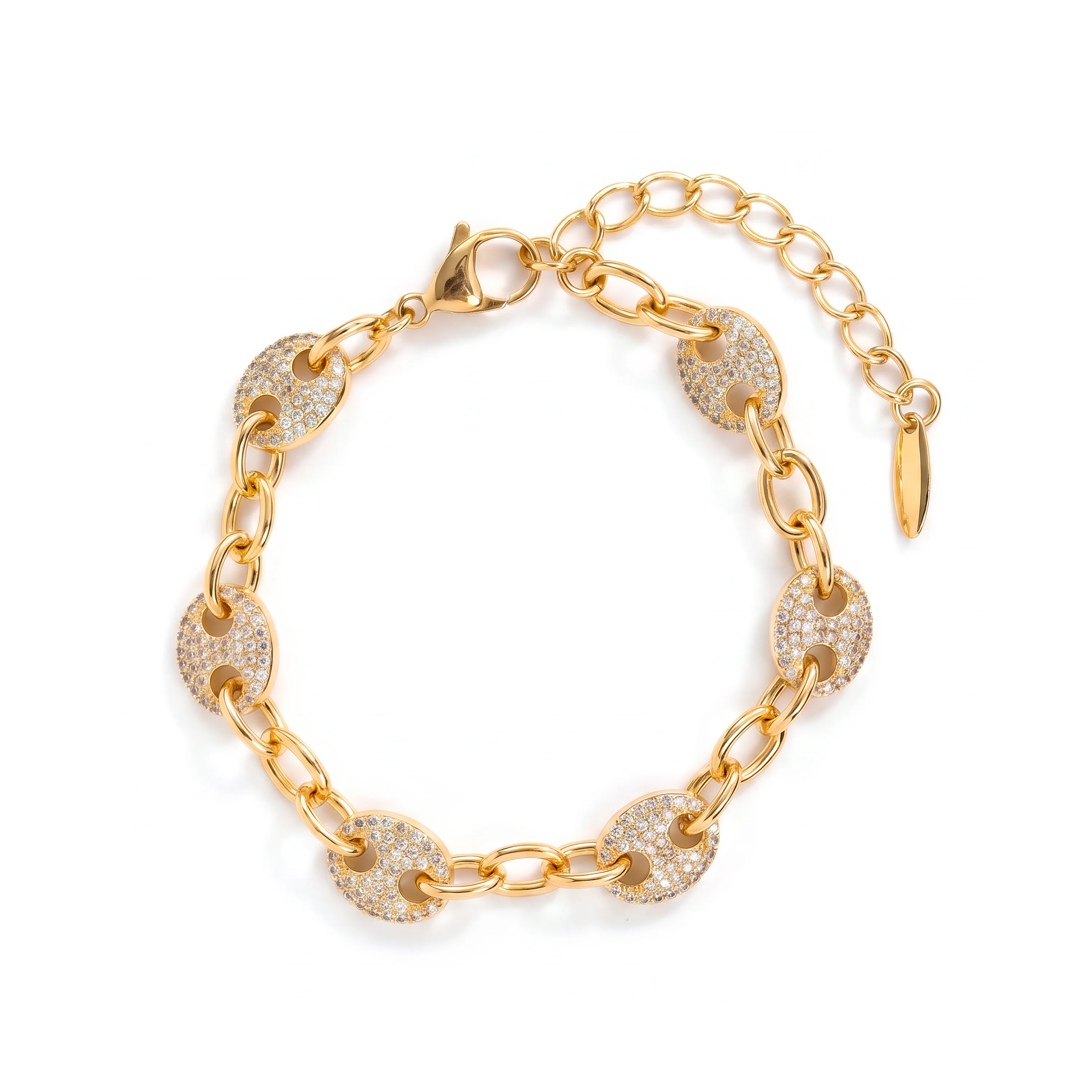 Pulsera Lilen acabado oro amarillo 18k - Lilen - Image 3