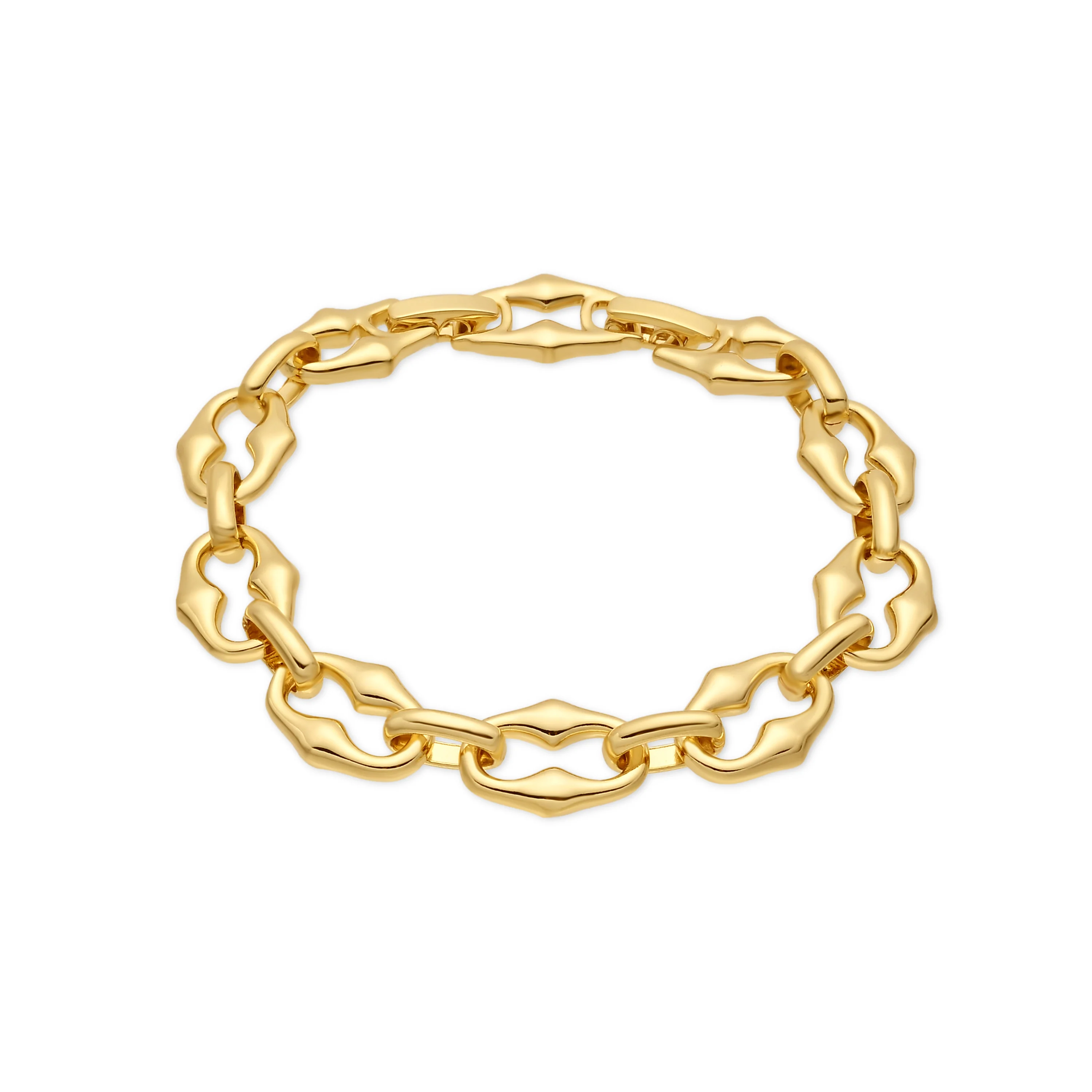 Pulsera Lithro acabado oro amarillo 18k - Lithro