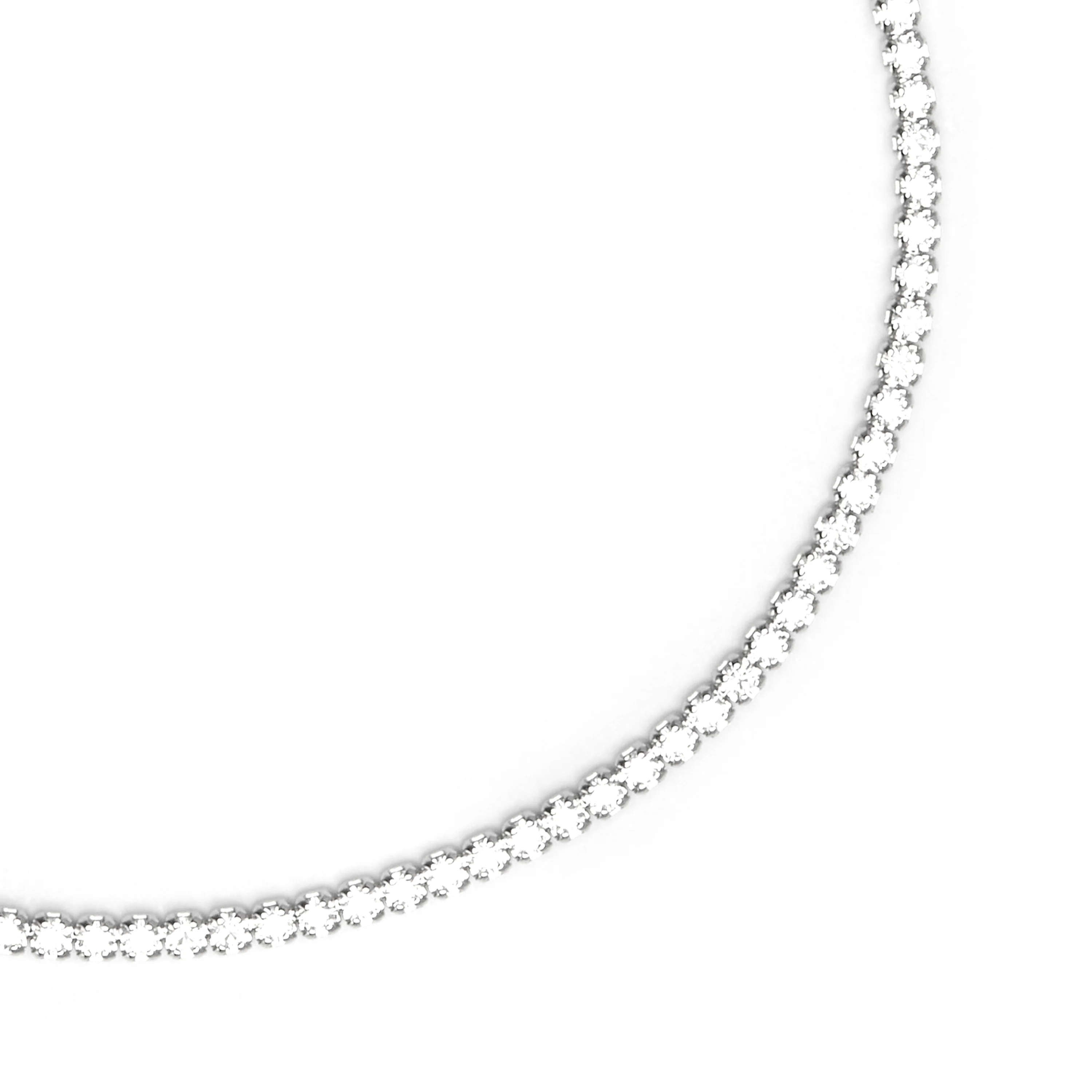 Pulsera de Plata de Ley 925 y Circonita Brillante acabado en rodio - Lubyo - Image 5