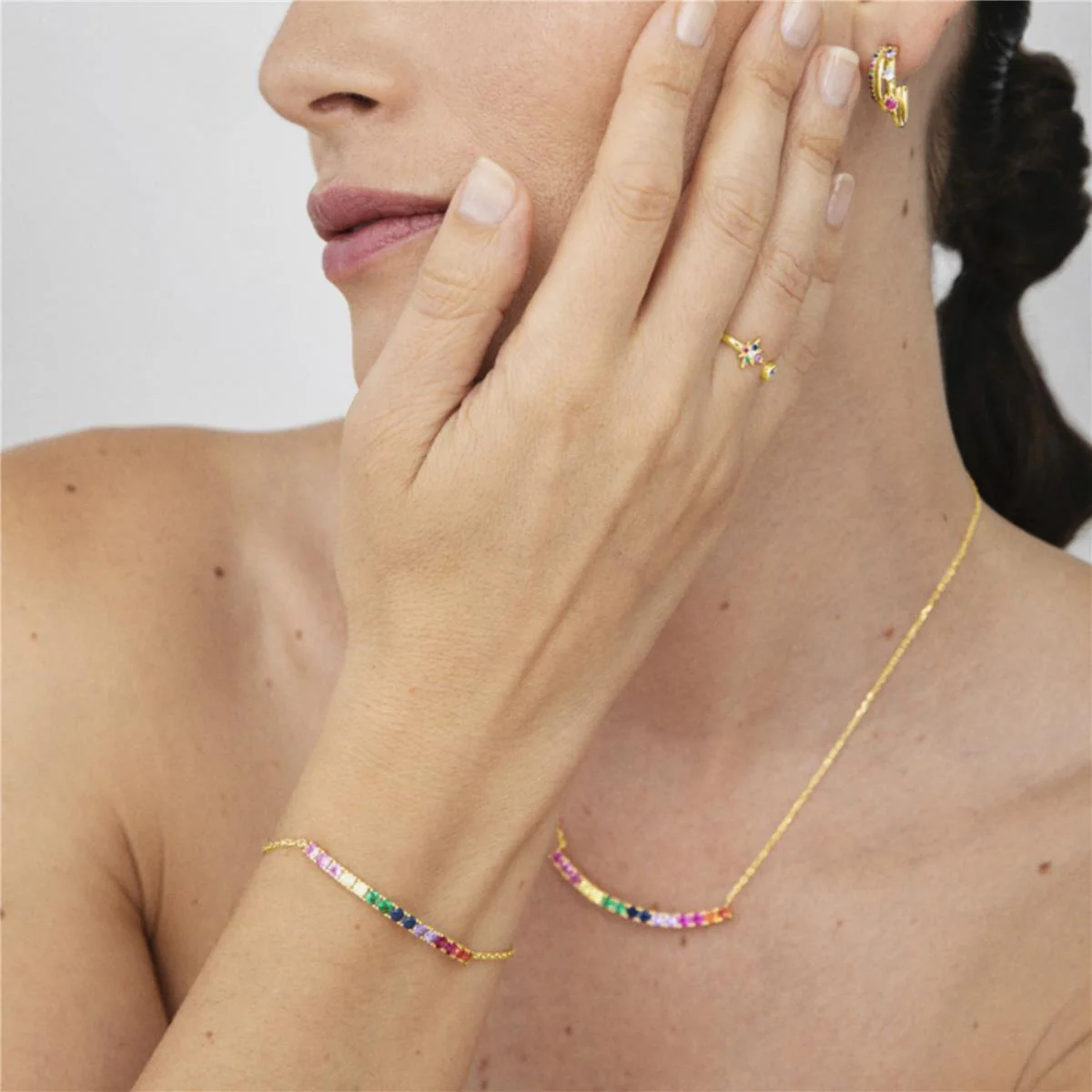 Pulsera Lusak Plata De Ley 925 - Lusak MULTICOLOR - Image 2