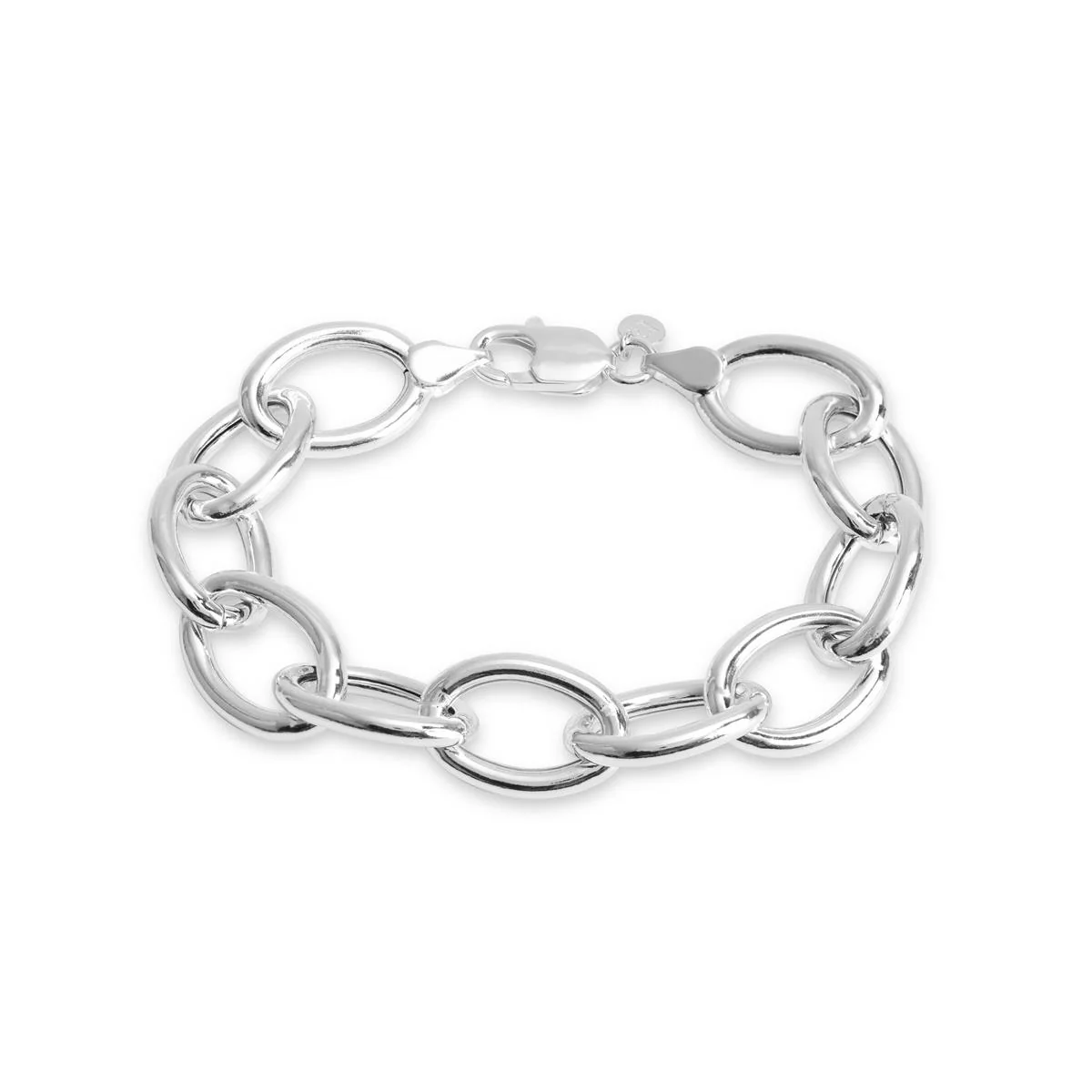 Pulsera Luxenter Plata de Ley 925 - 19cm - Luxenter GRIS