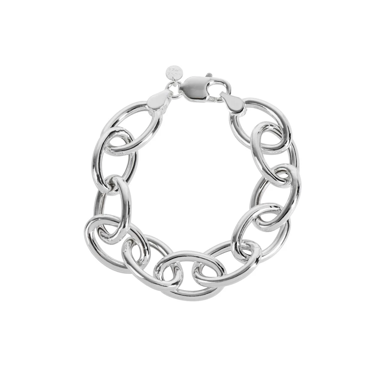 Pulsera Luxenter Plata de Ley 925 - 19cm - Luxenter GRIS - Image 2