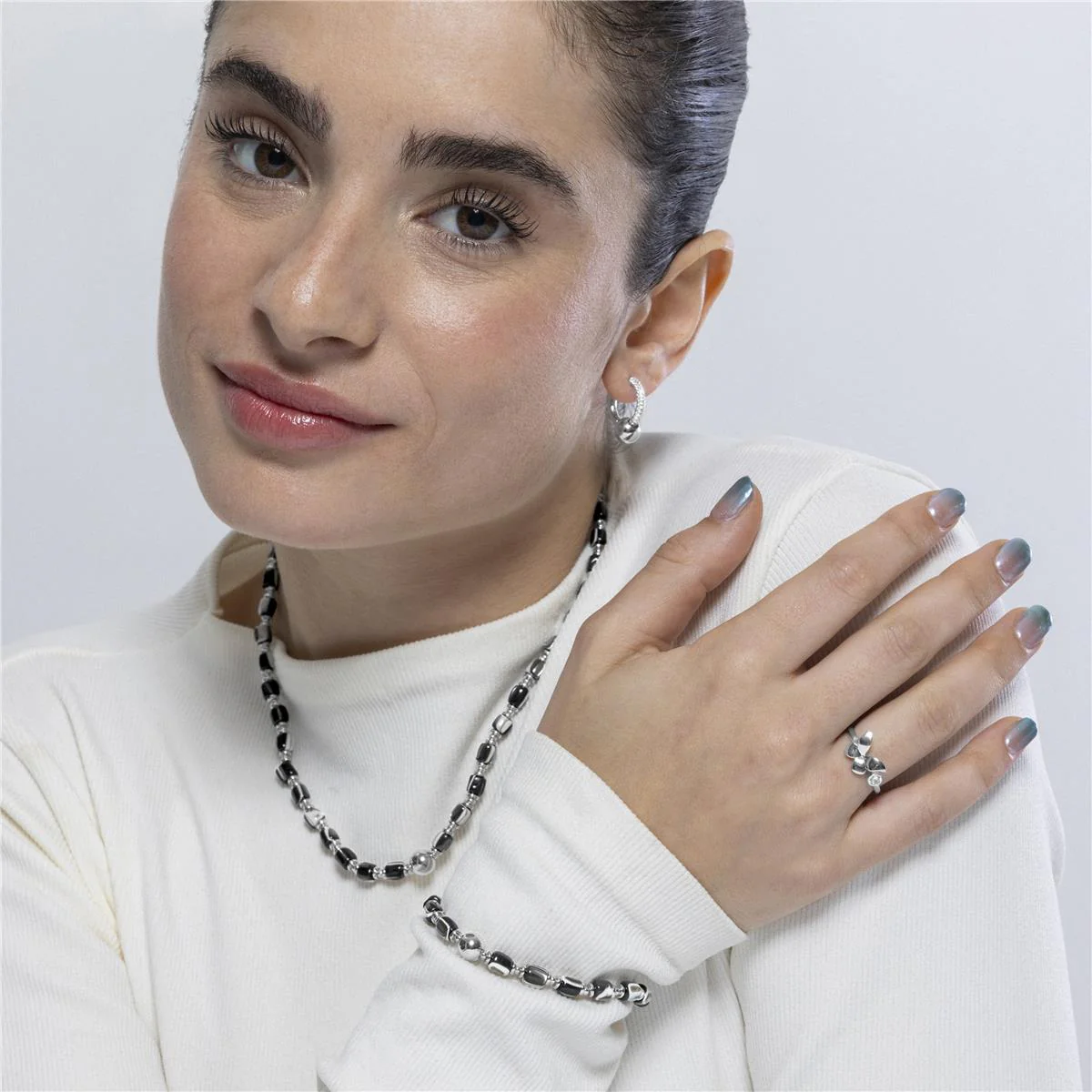 Pulsera Maddul Plata de Ley 925 - Maddul NEGRO - Image 3
