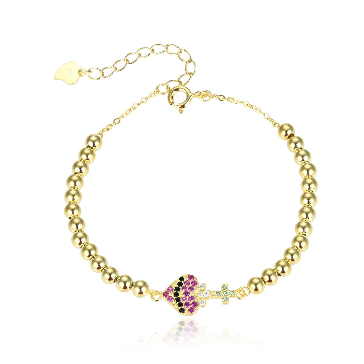 Pulsera Maka Plata De Ley 925 - Maka MULTICOLOR - Image 2