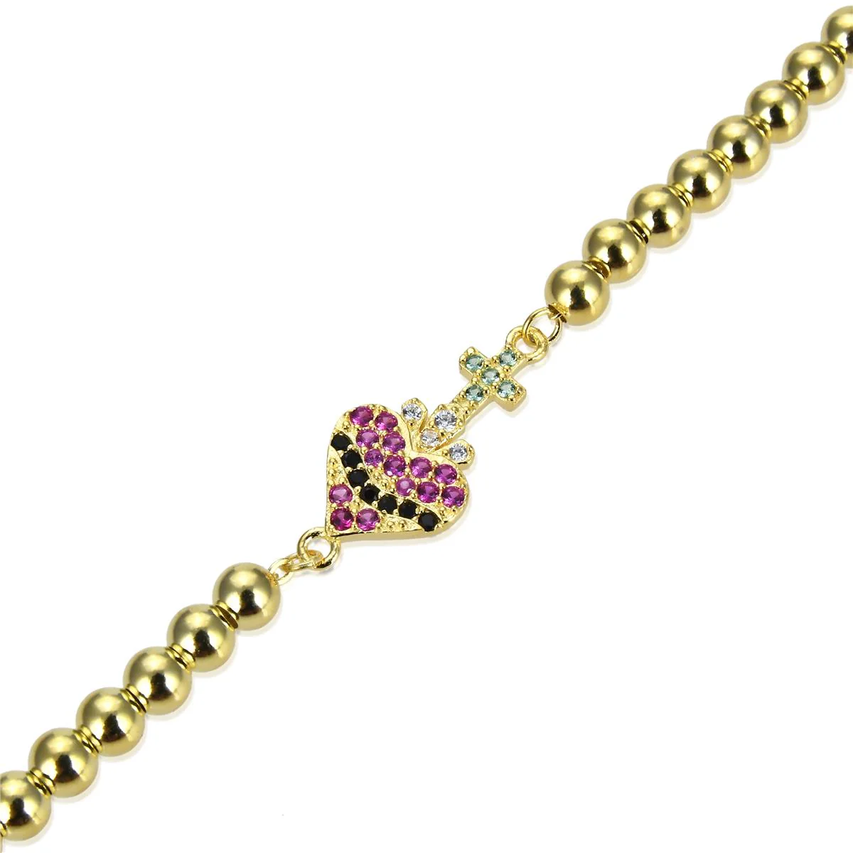 Pulsera Maka Plata De Ley 925 - Maka MULTICOLOR - Image 3