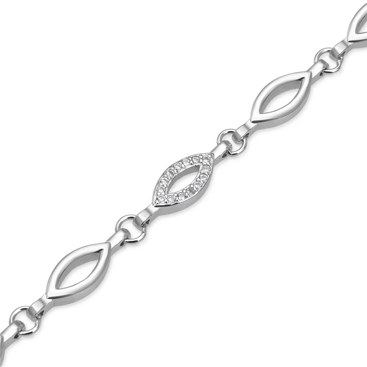 Pulsera Mansu Plata De Ley 925 - Mansu BLANCO - Image 3