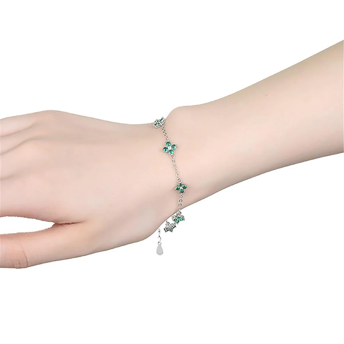 Pulsera Mety Plata De Ley 925 - Mety BLANCO - Image 2