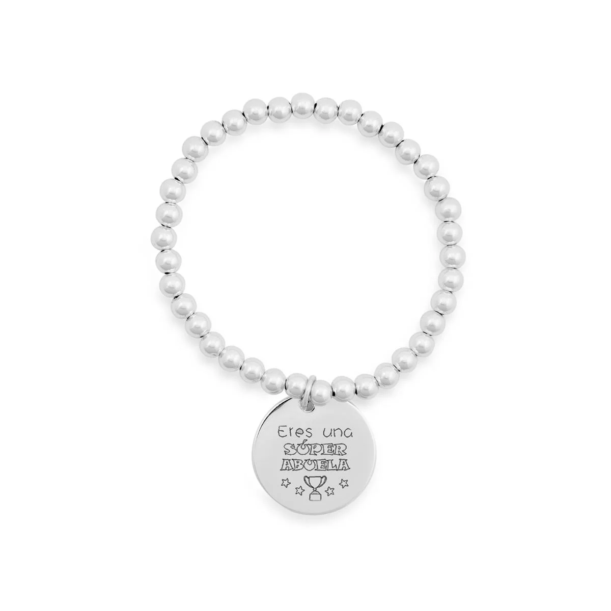 Pulsera Mi Sol acabado en Rodio - Mi Sol BLANCO