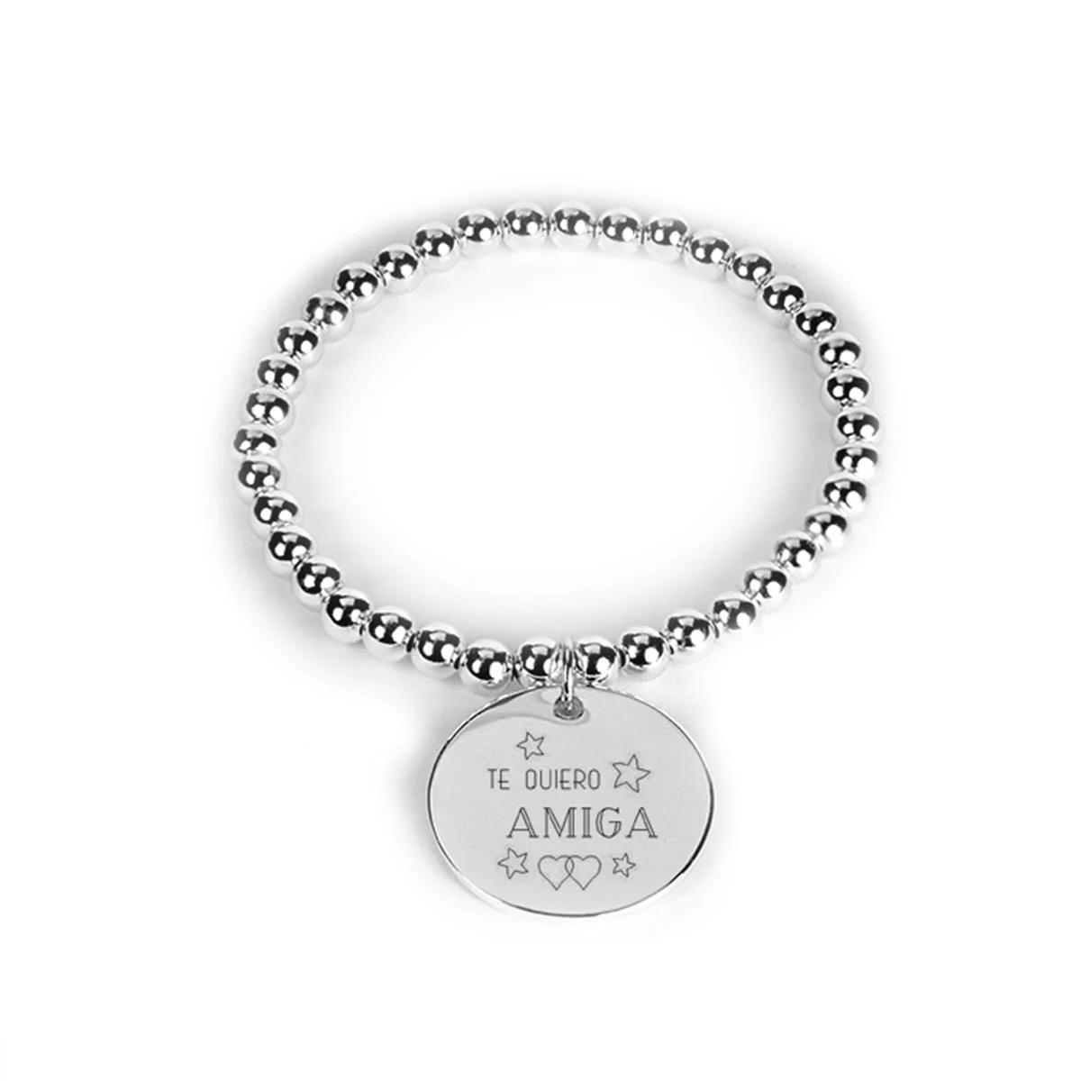 Pulsera Mi Sol acabado en Rodio - Mi Sol BLANCO