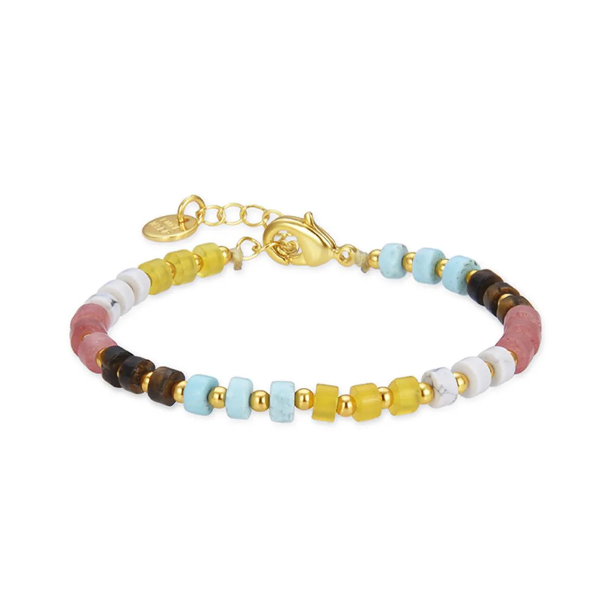 Pulsera Milku acabado en Oro amarillo de 18 Kts. - Milku MULTICOLOR