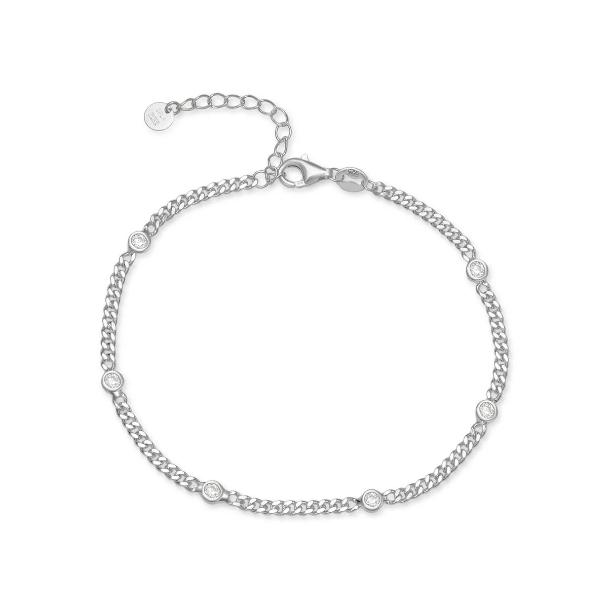 Pulsera Minhay Plata De Ley 925 - Minhay BLANCO - Image 2