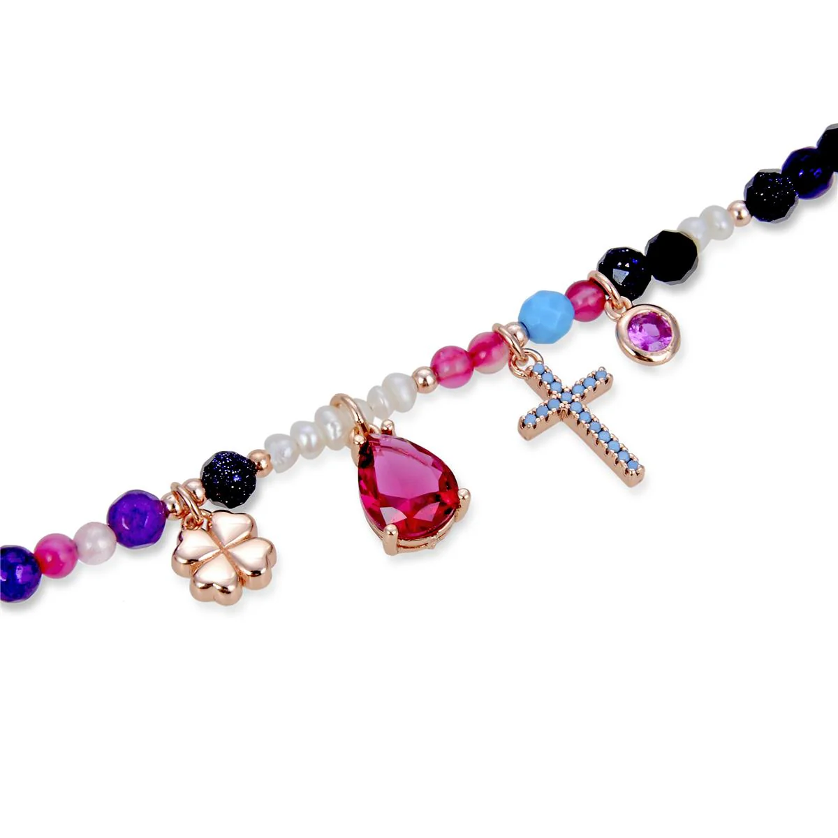 Pulsera Miya Plata De Ley 925 - Miya ROJO - Image 3