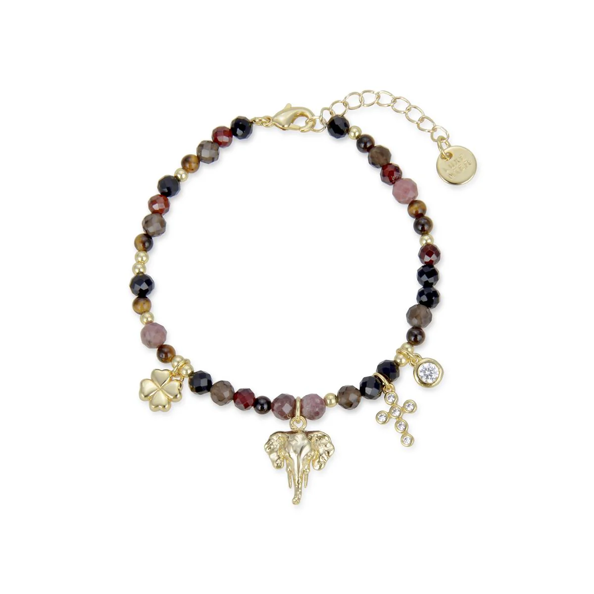 Pulsera Miya Plata De Ley 925 - Miya MARRON - Image 2