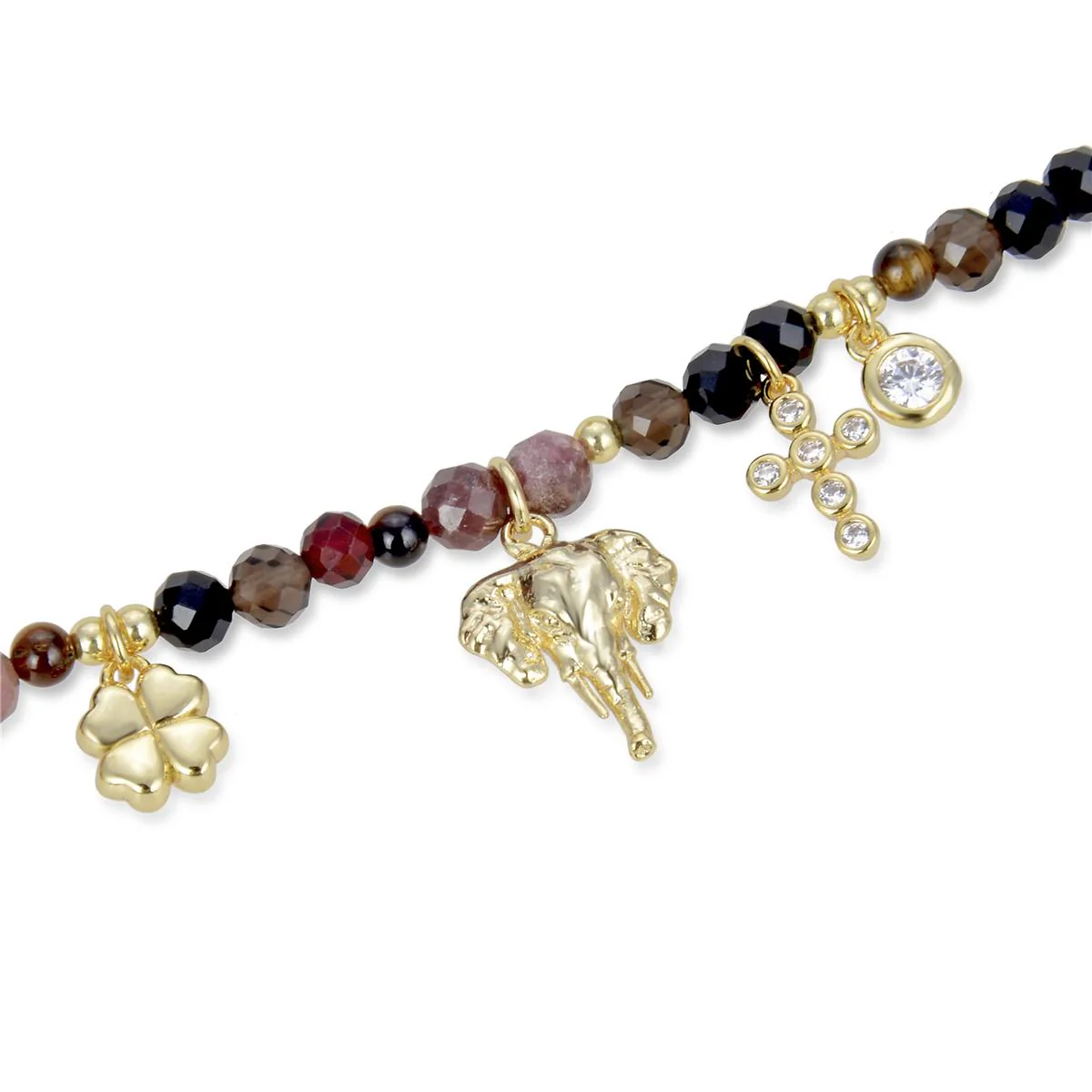 Pulsera Miya Plata De Ley 925 - Miya MARRON - Image 3
