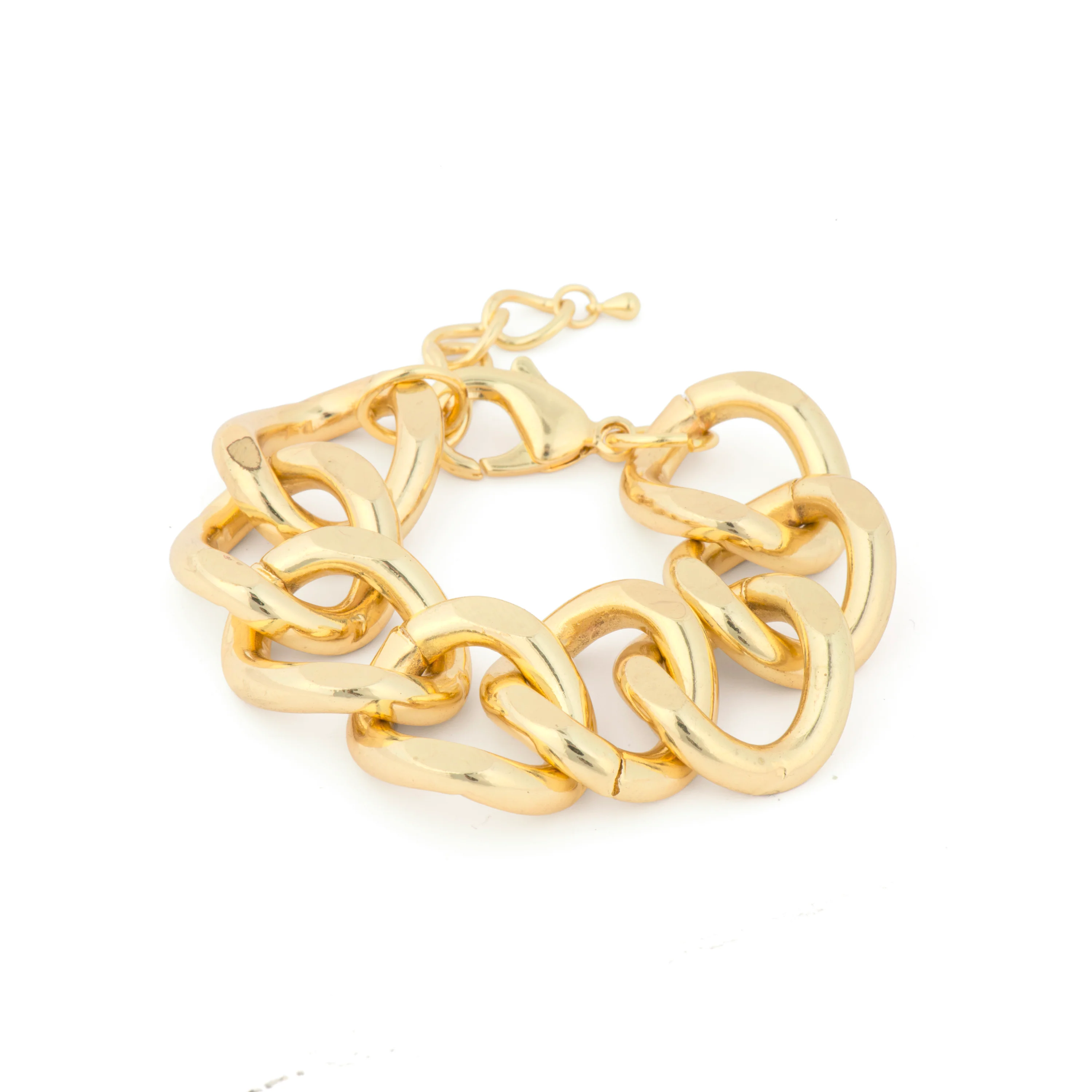 Pulsera acabado en oro amarillo de 18k - Moba