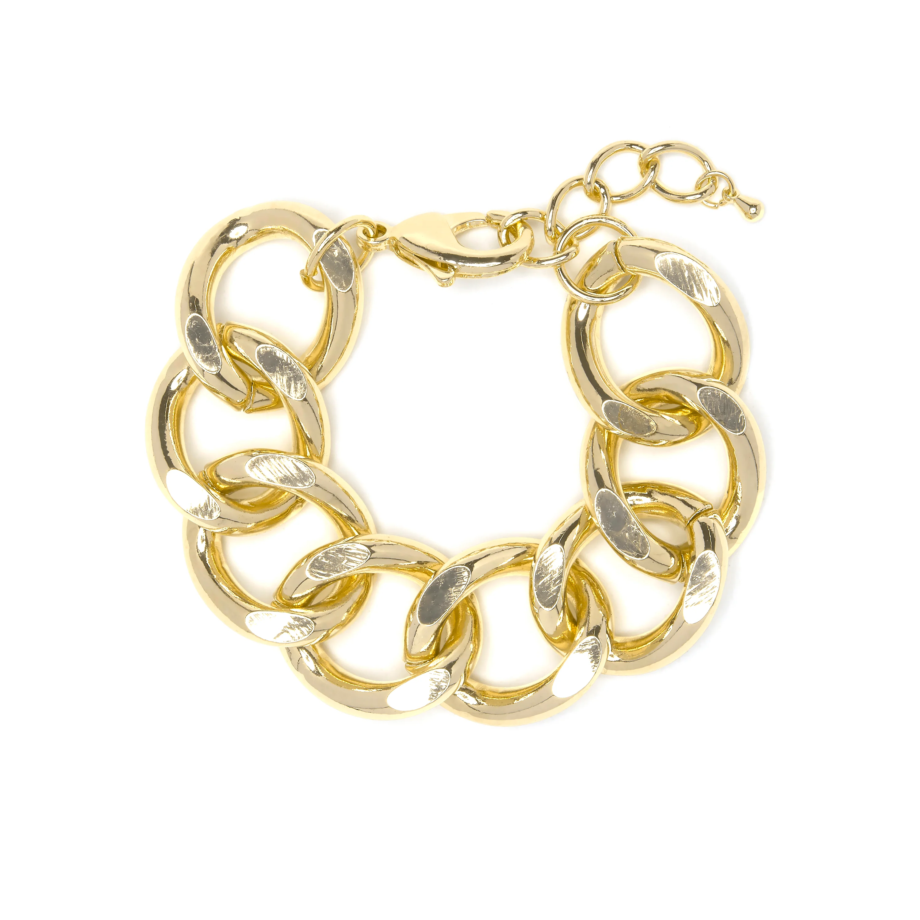 Pulsera acabado en oro amarillo de 18k - Moba - Image 3