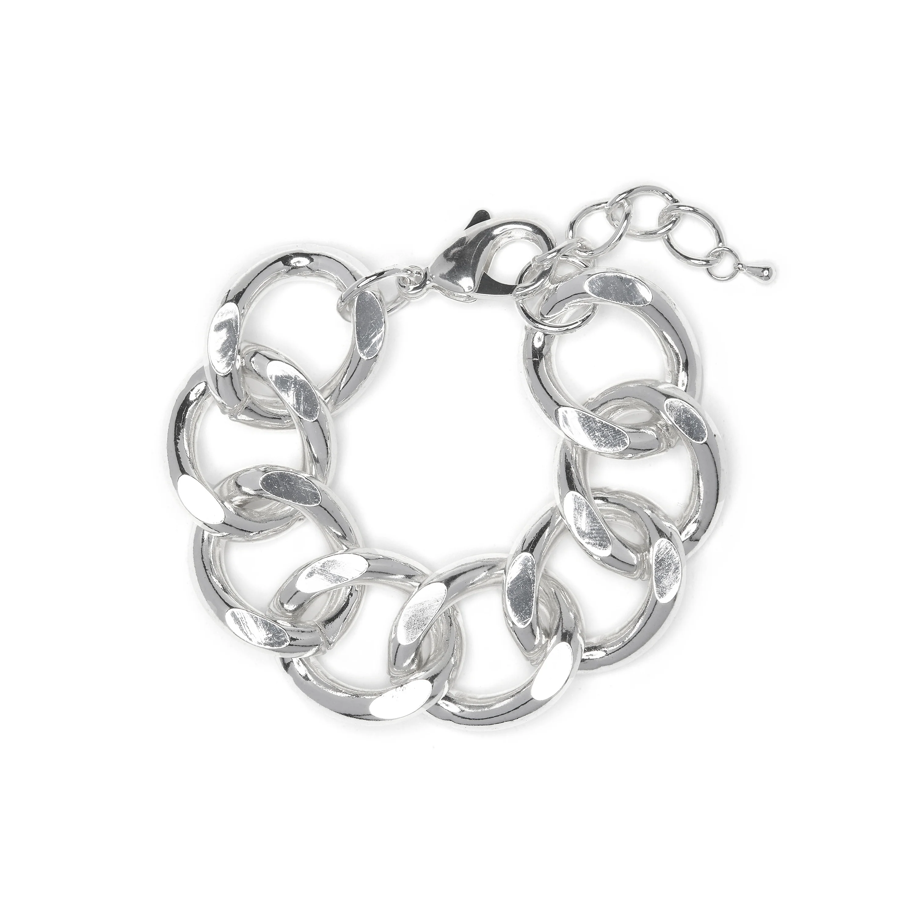 Pulsera acabado en rodio - Moba - Image 3